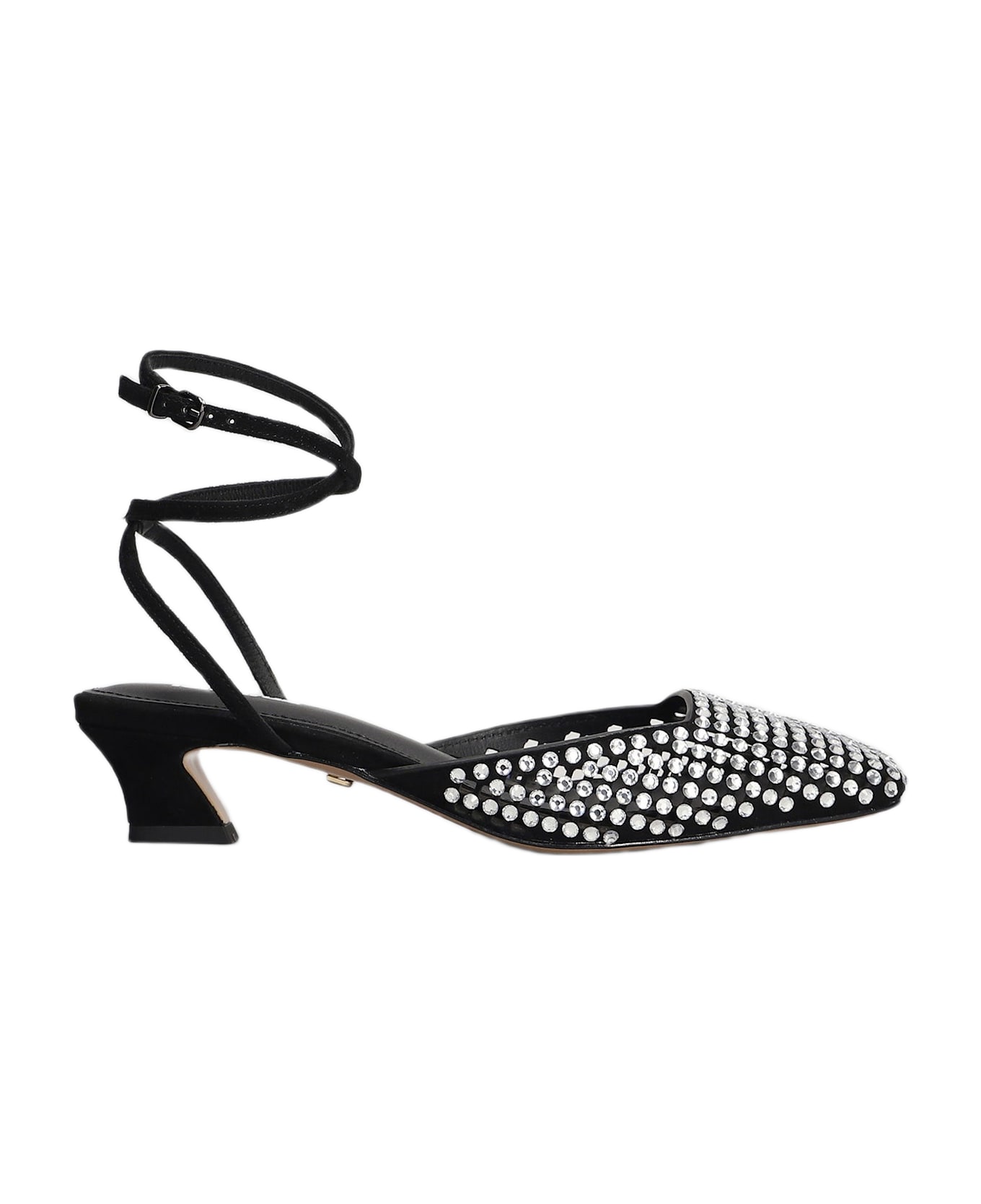 Lola Cruz Pia Pumps In Black Suede - black ハイヒール