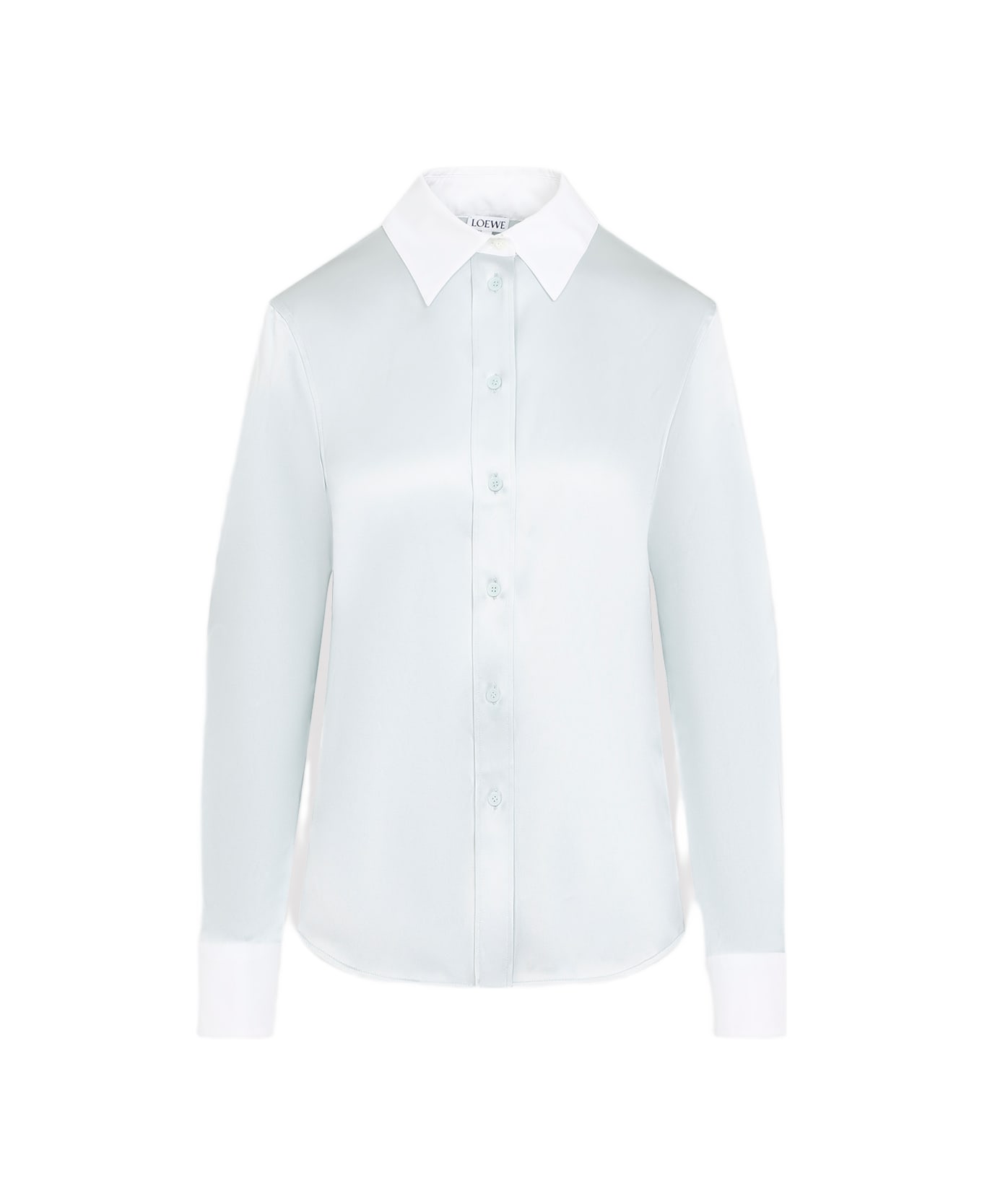 Loewe Silk Shirt - Light Sky Blue