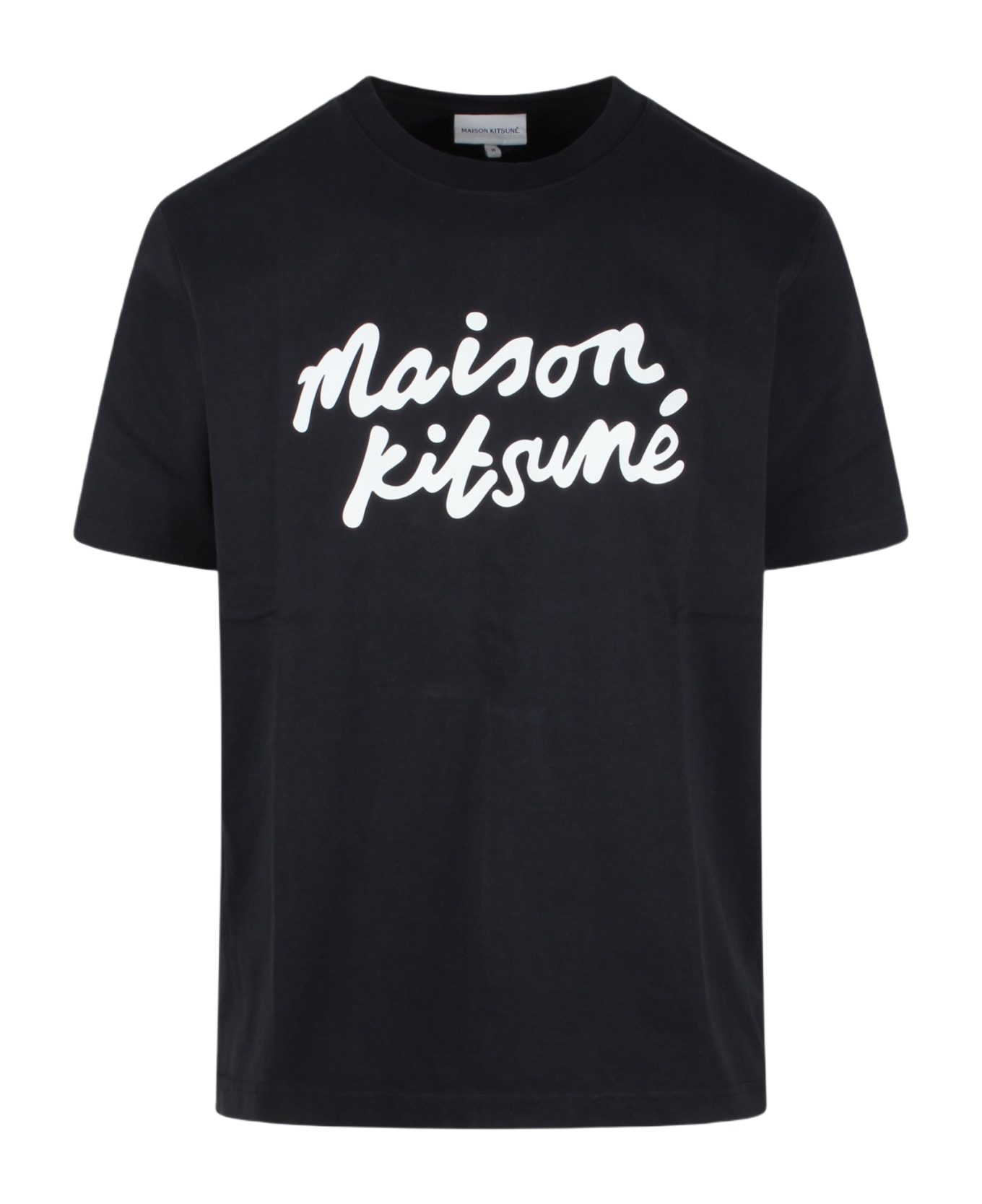 Maison Kitsuné Maison Kitsune Handwriting T-shirt - Black シャツ