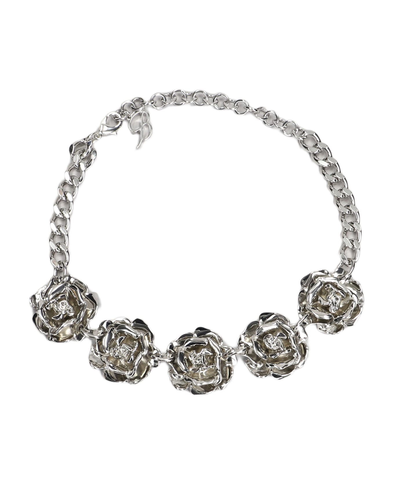 Blumarine In Silver Metal Alloy ネックレス