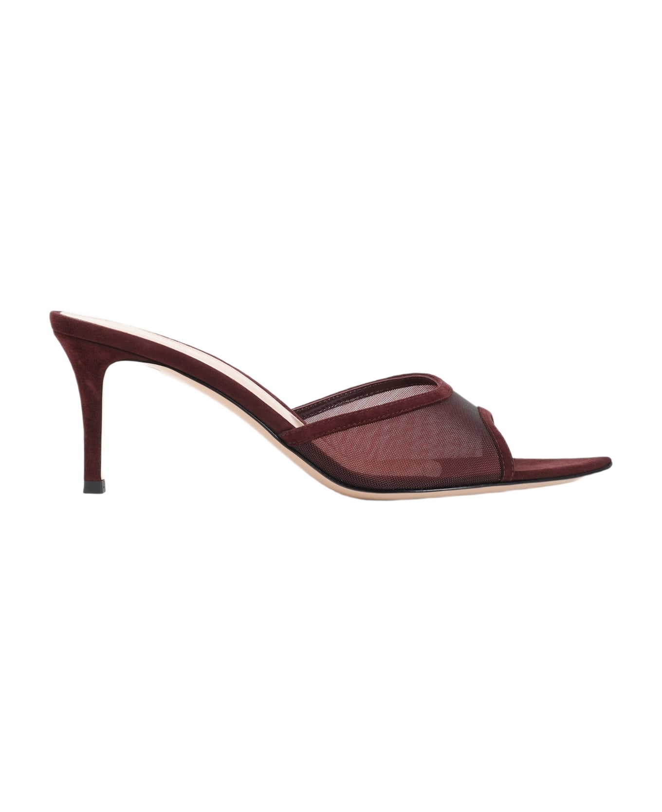 Gianvito Rossi Elle 70 Mules - Ryry Royale Royale