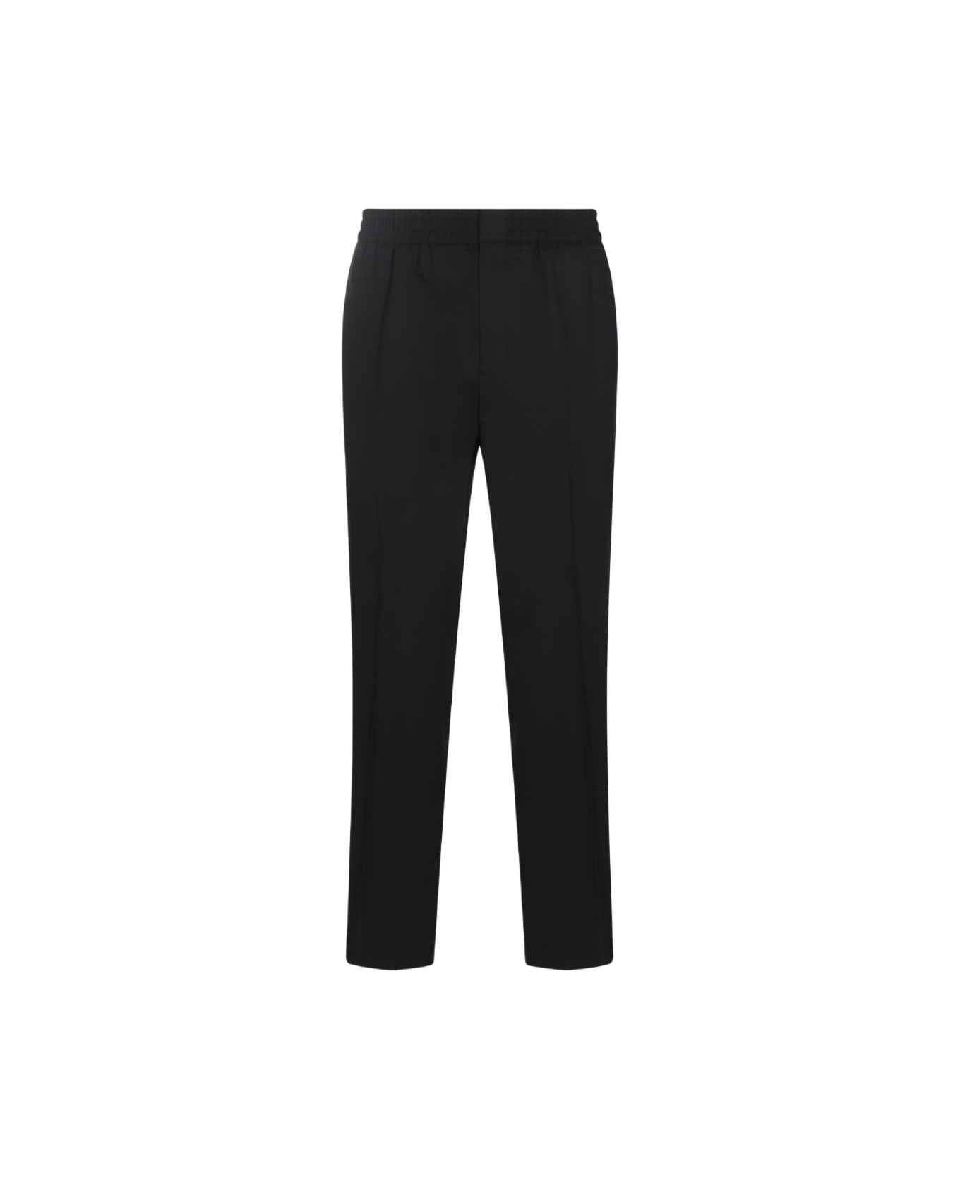 Ami Alexandre Mattiussi Black Wool Trousers - Black