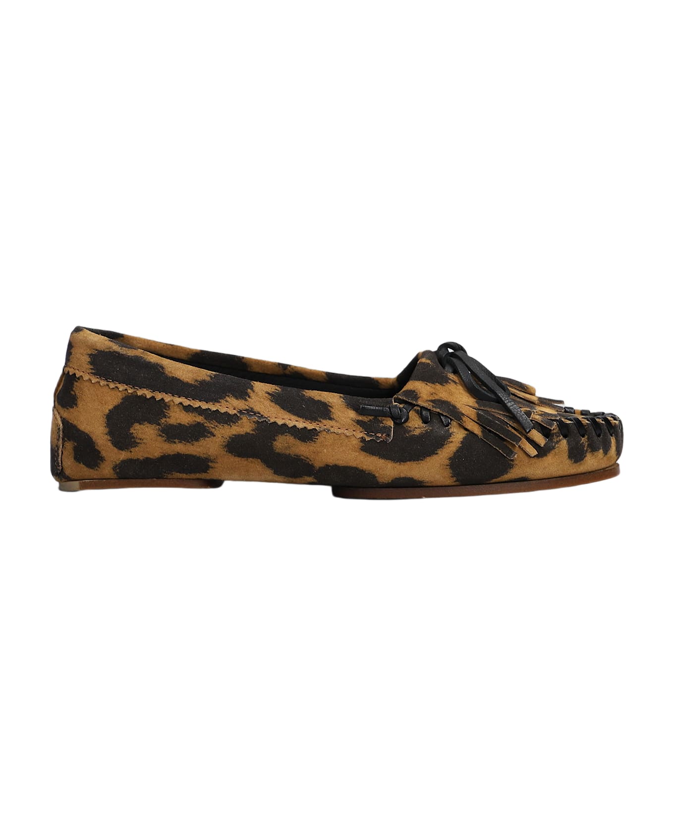 Paris Texas Indiana Loafer Loafers In Animalier Suede - Animalier