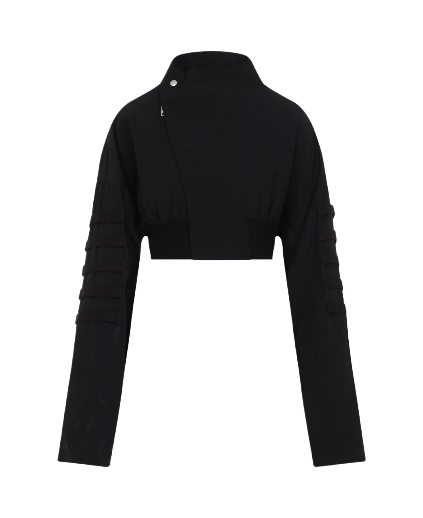 Rick Owens Anthem Flight Jacket - Black