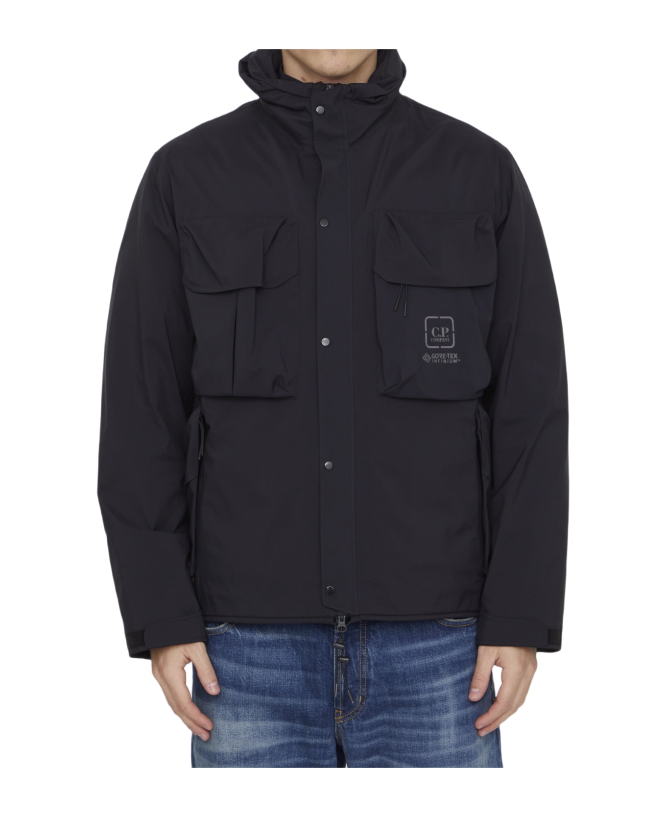印象のデザイン C.P. Company Black Nylon Jacket | italist ジャケット・アウター