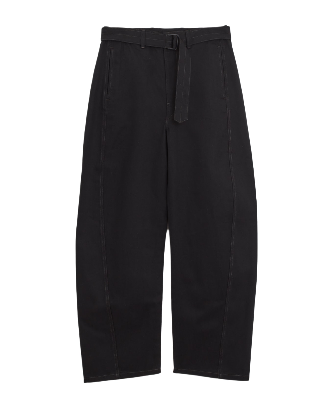 Lemaire Twisted Belted Pants - black