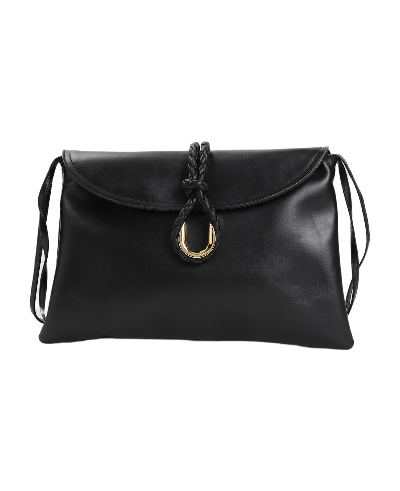 Bottega Veneta Liberta Shoulder Bag - Black Brass