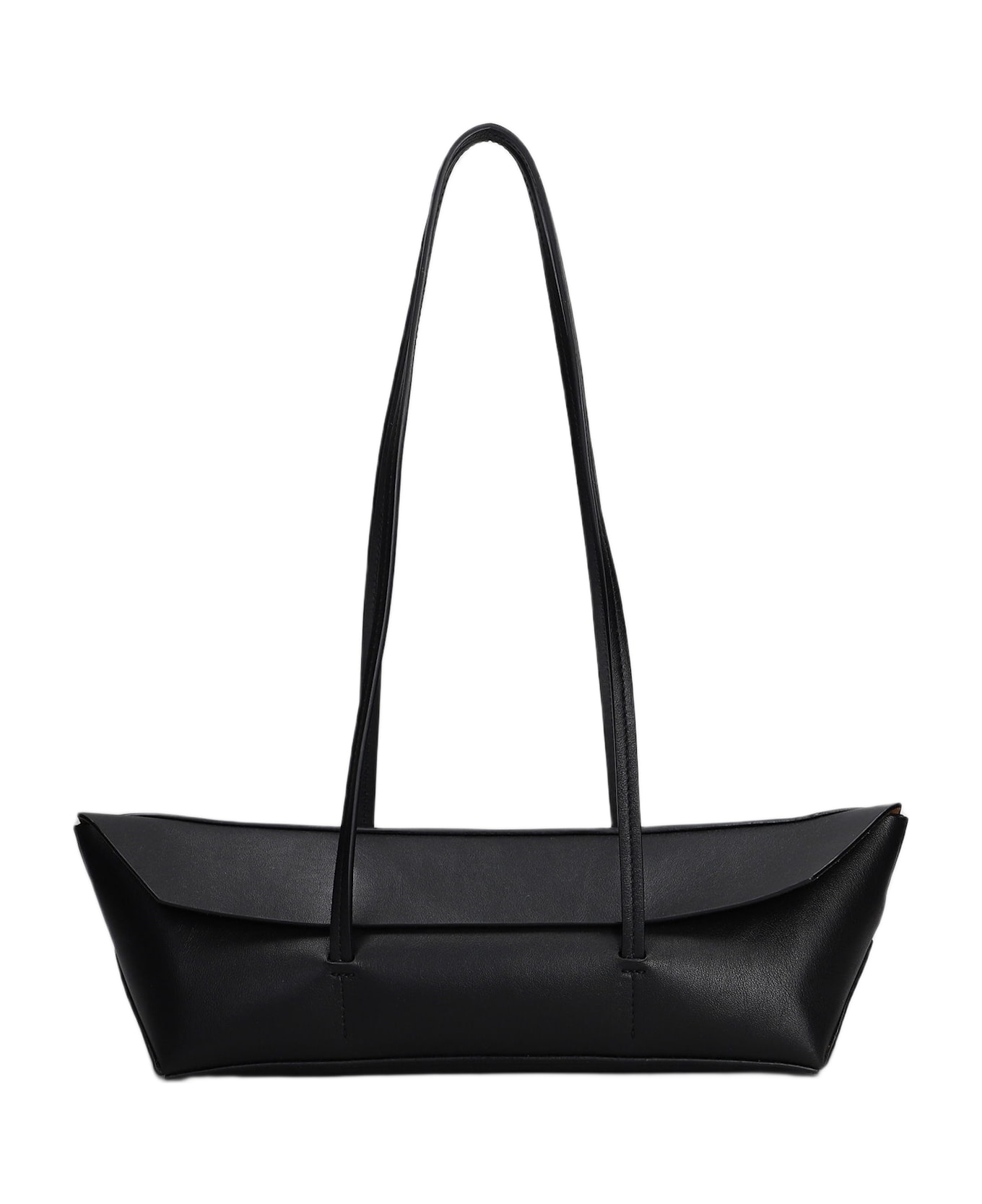 Christopher Esber Gondola Mini Tote Shoulder Bag In Black Leather - black