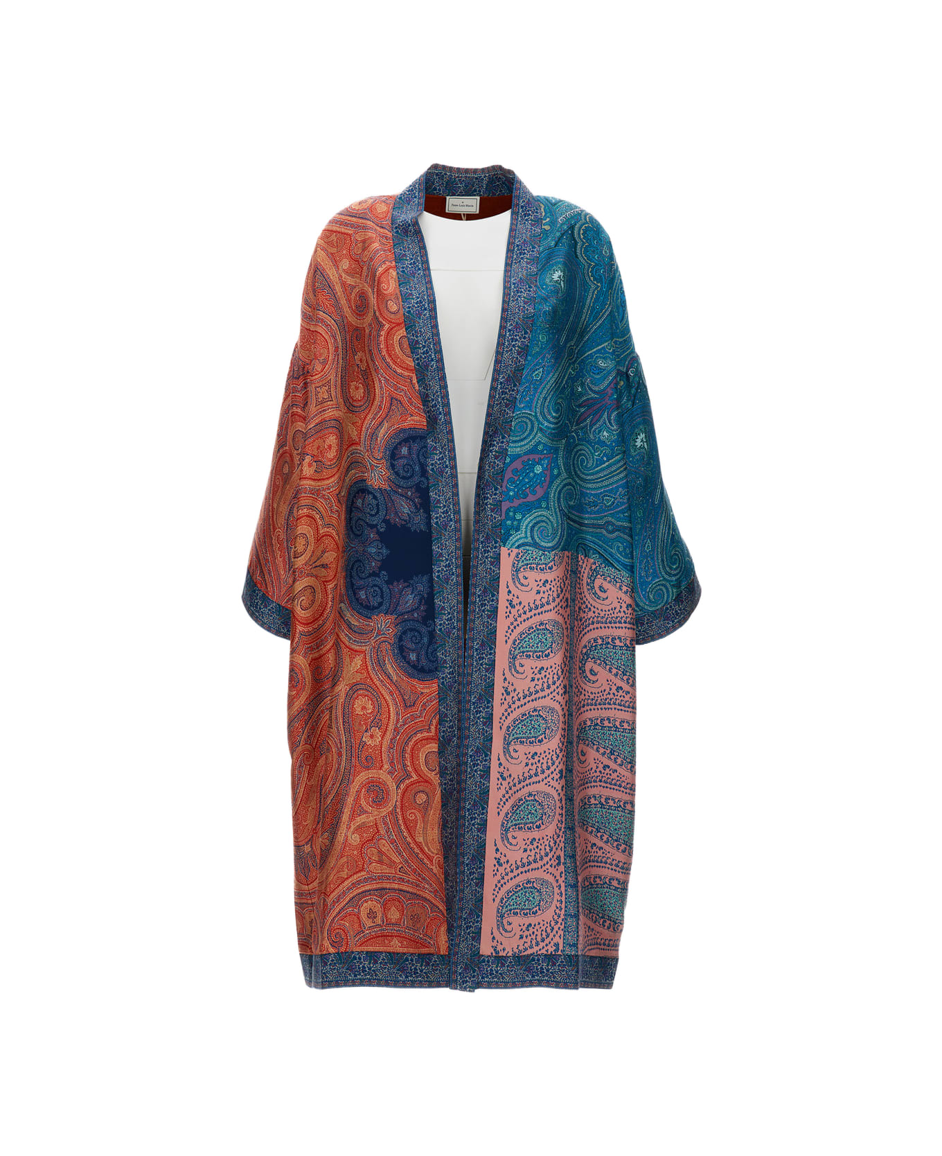 Pierre-Louis Mascia Silk Kimono - MultiColour