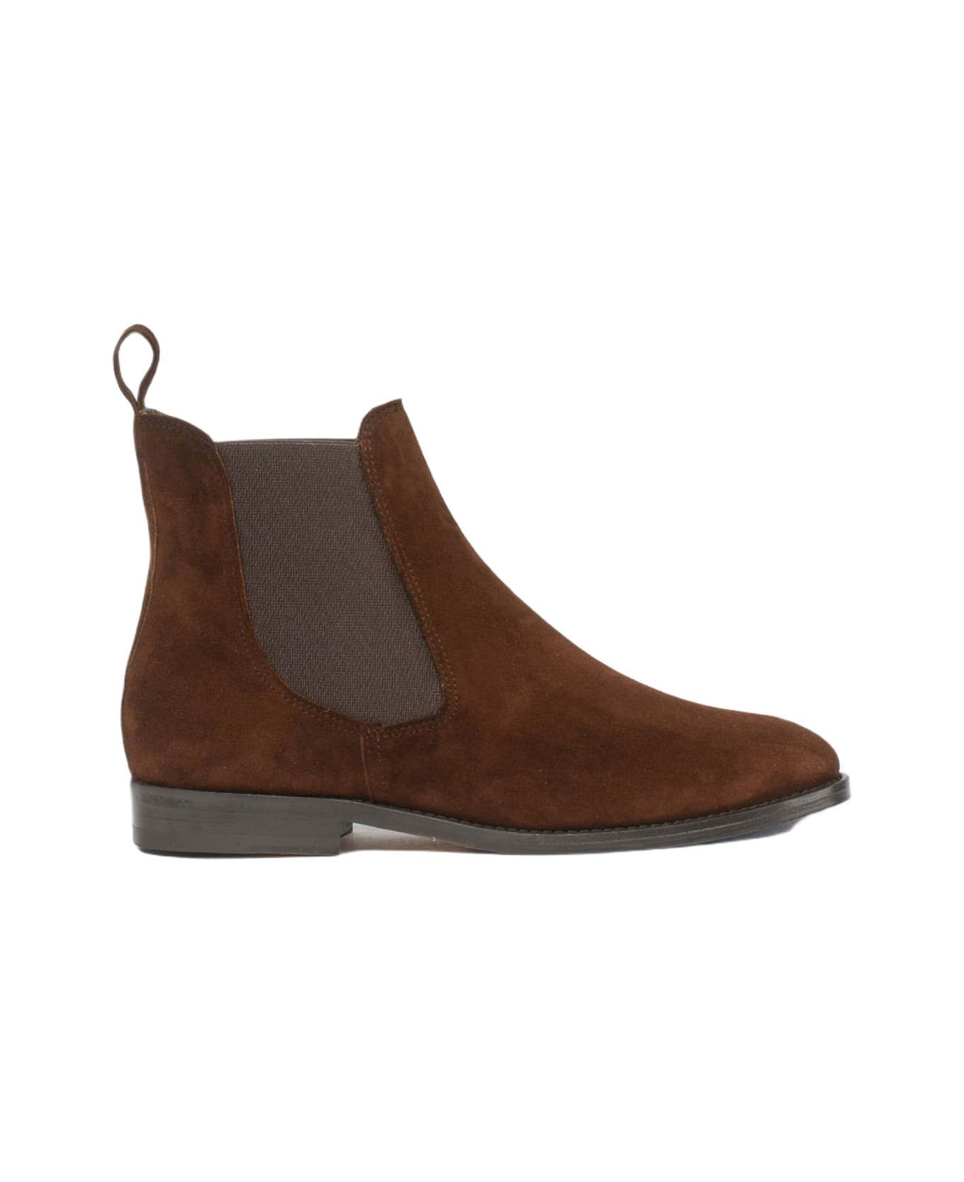 CB Made in Italy Suede Boots Sessanta - Brown