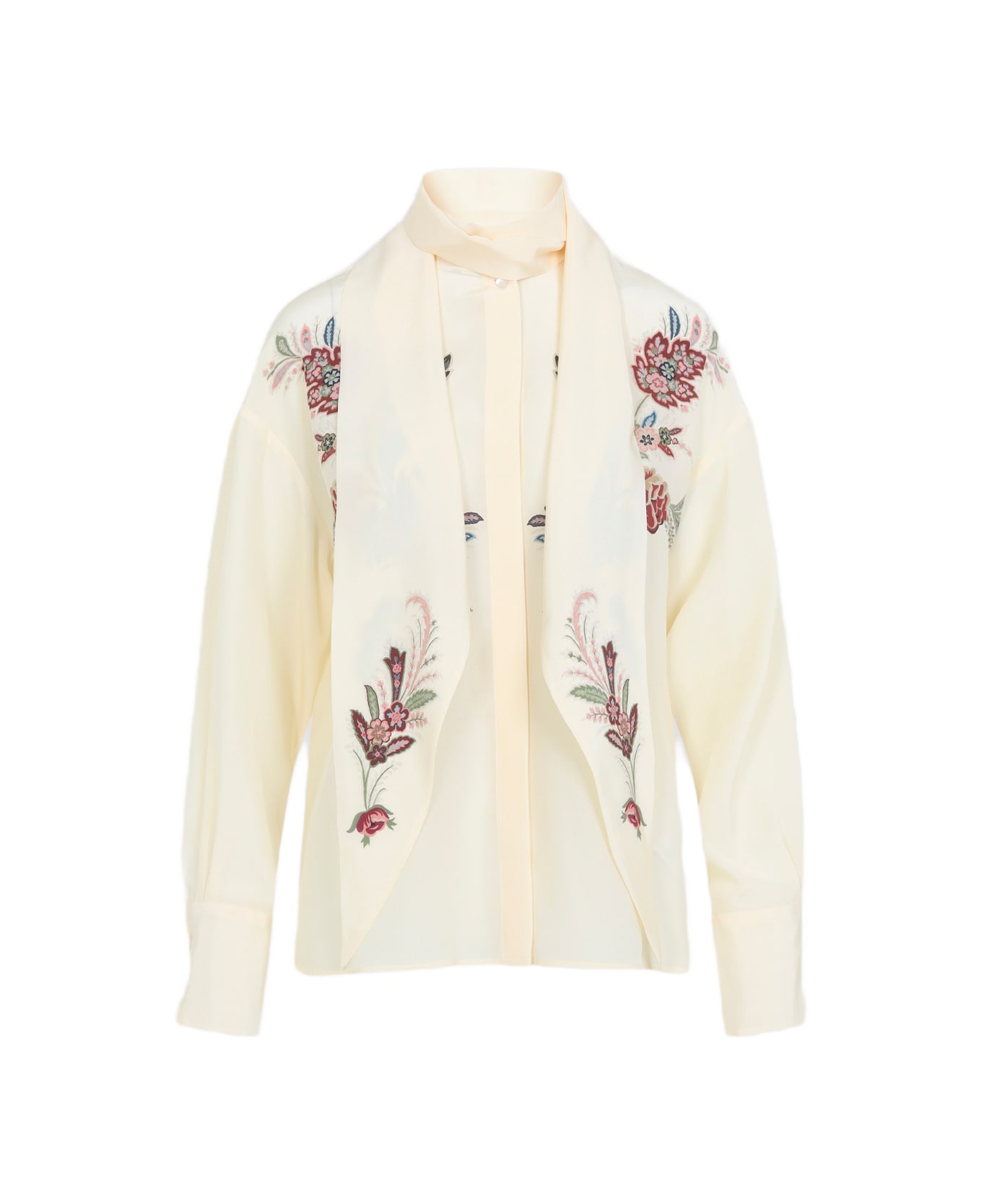 Etro Shirts - Stampa F.do Bianco