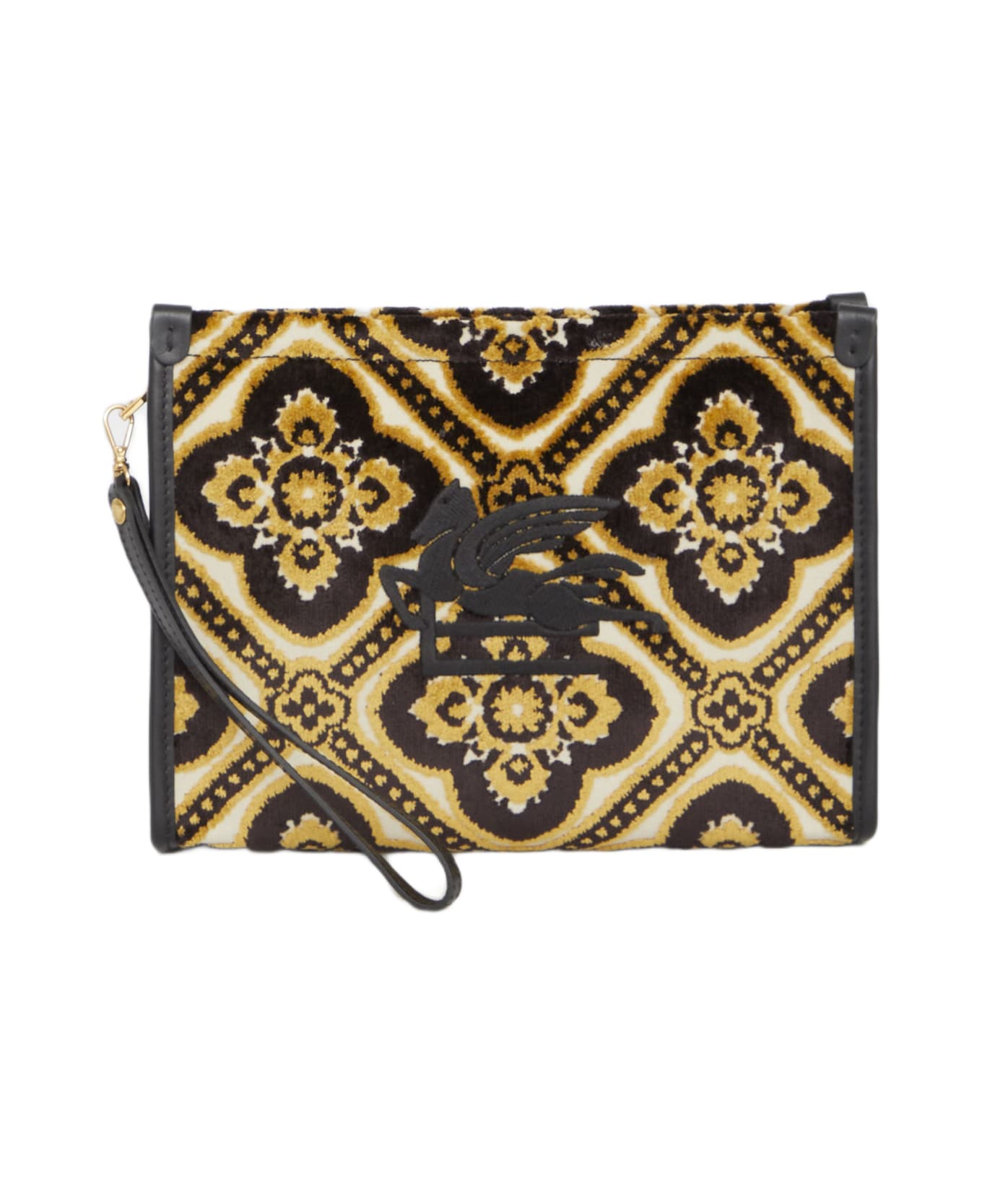 Etro Love Trotter Pouch - BLACK クラッチバッグ