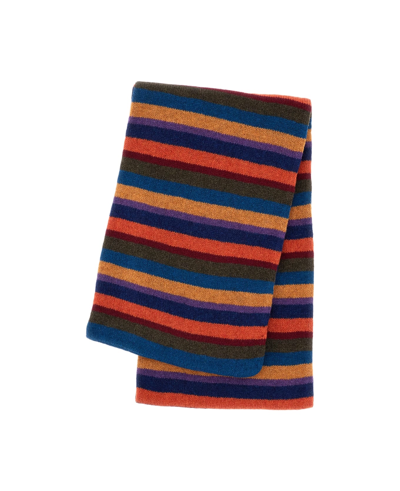 Paul Smith Striped Khalo Scarf - MultiColour