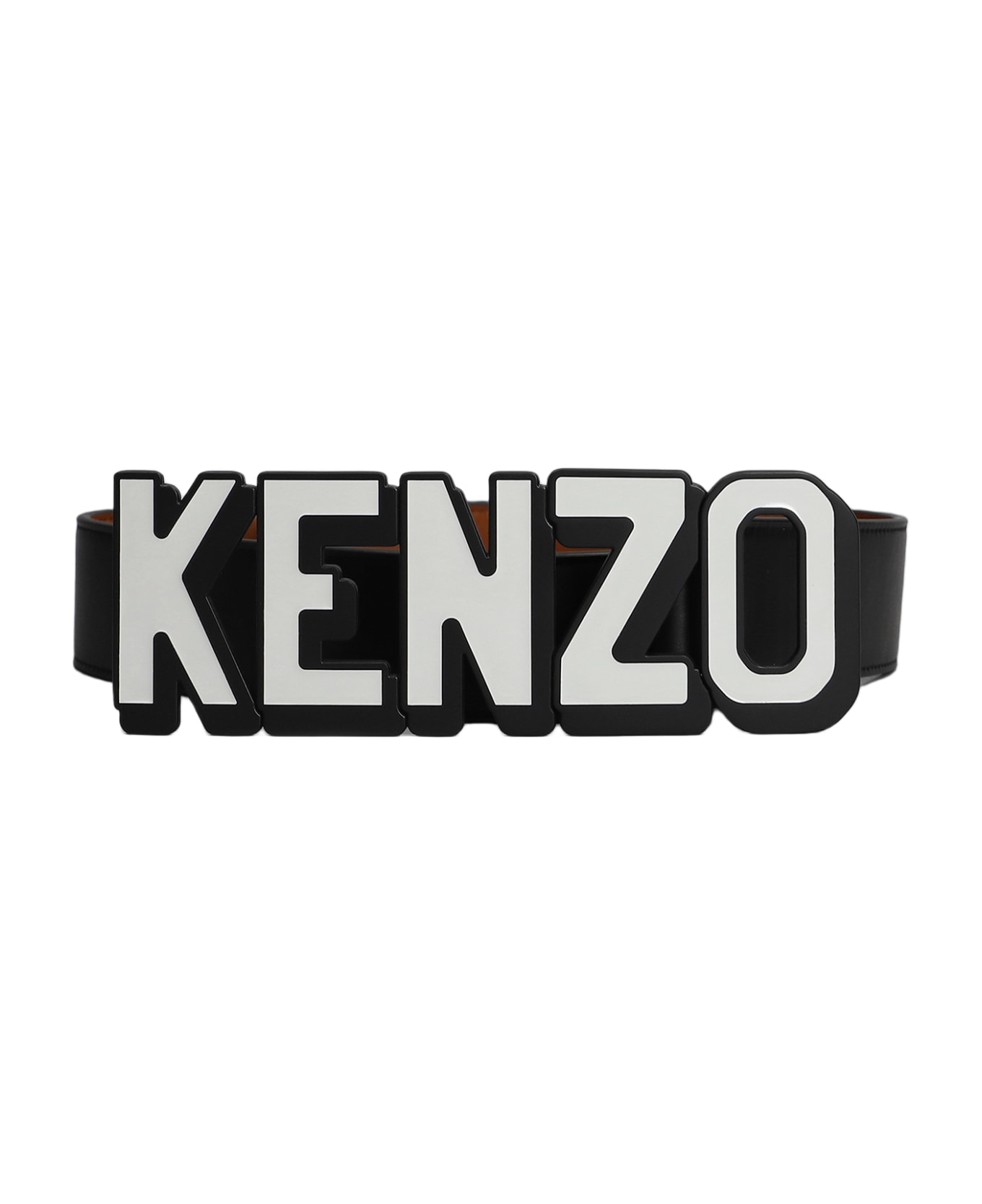 Kenzo Belts In Black Leather - black ベルト