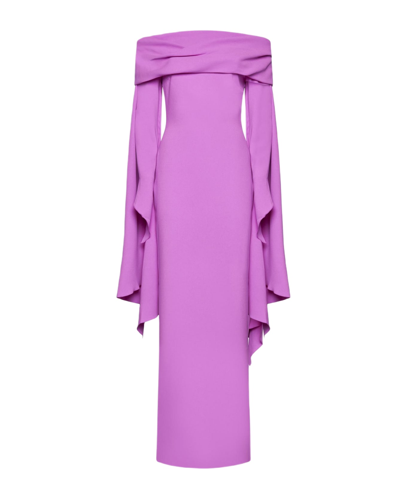 Solace London Arden Maxi Dress - Fuchsia