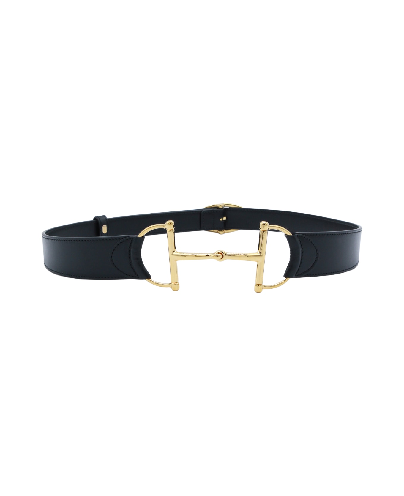 Gucci Black Leather Belt - Black
