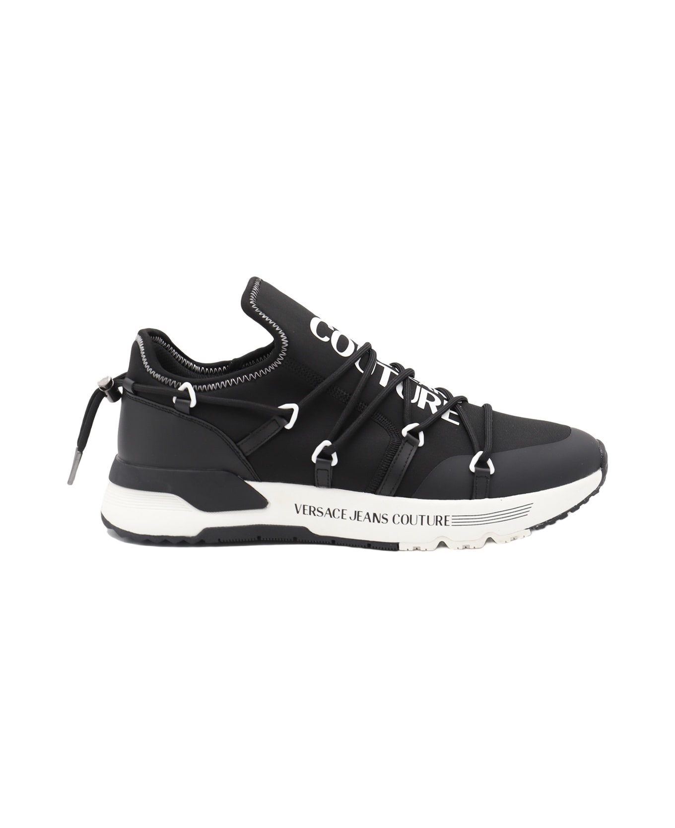 Versace Jeans Couture Black Sneakers | italist