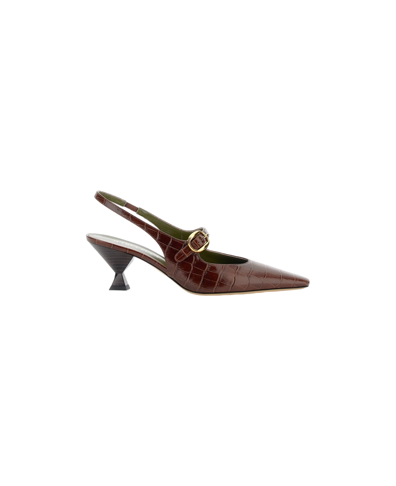 Maria Luca Natalia Sling Back - Brown