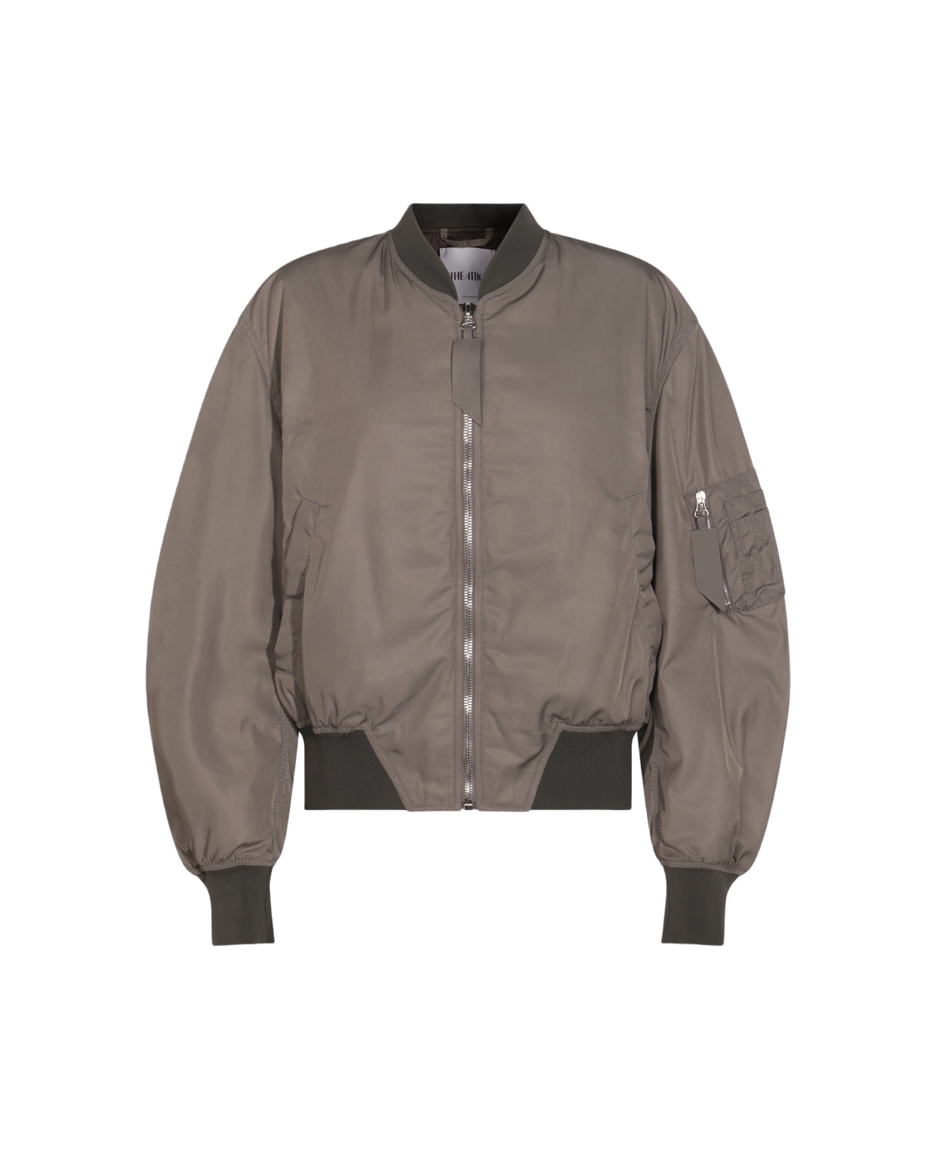 The Attico Grey Casual Jacket - Grey