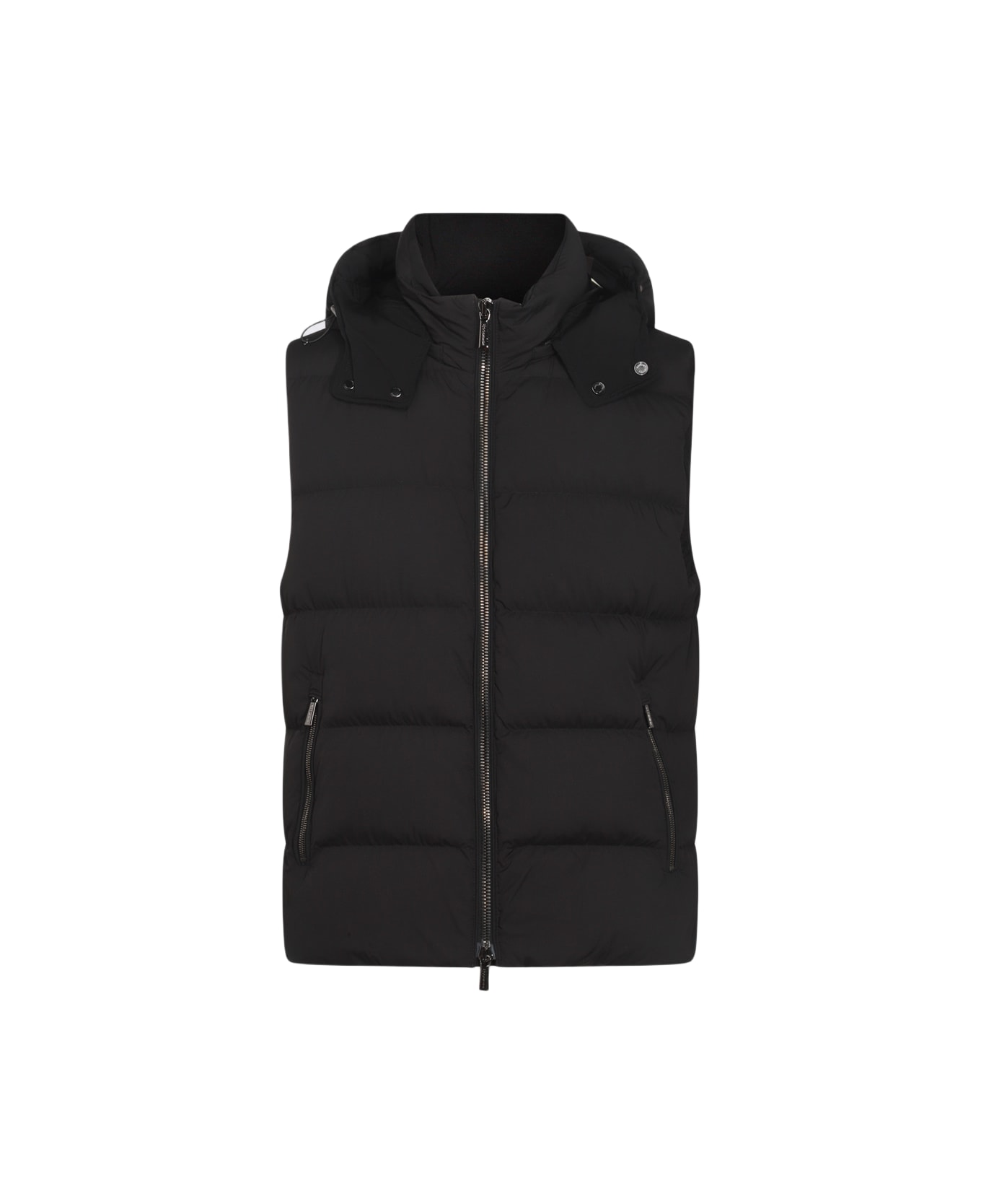 Moorer Black Down Jacket - Black