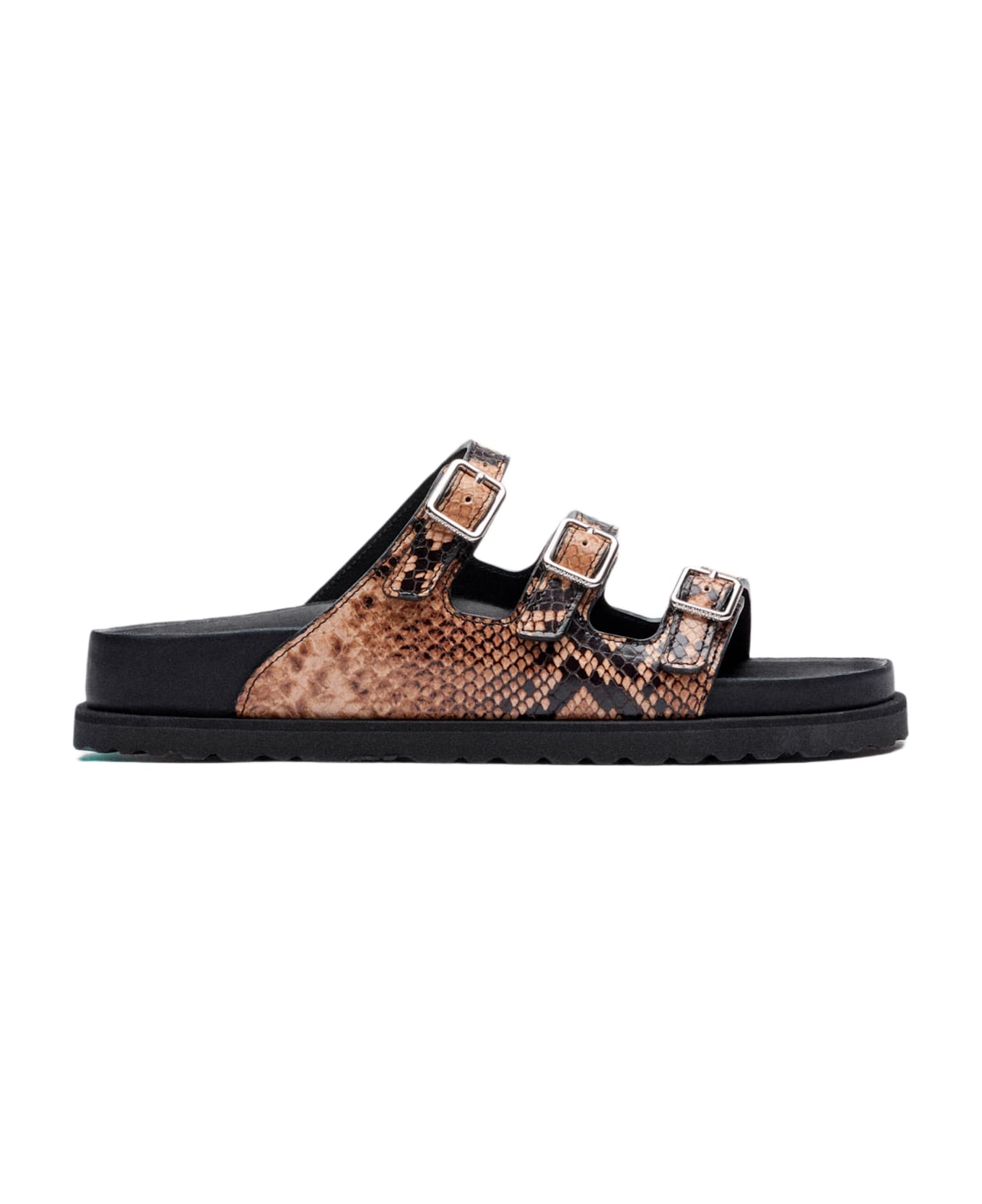 Birkenstock Florida Snake Leather 1774 - MultiColour