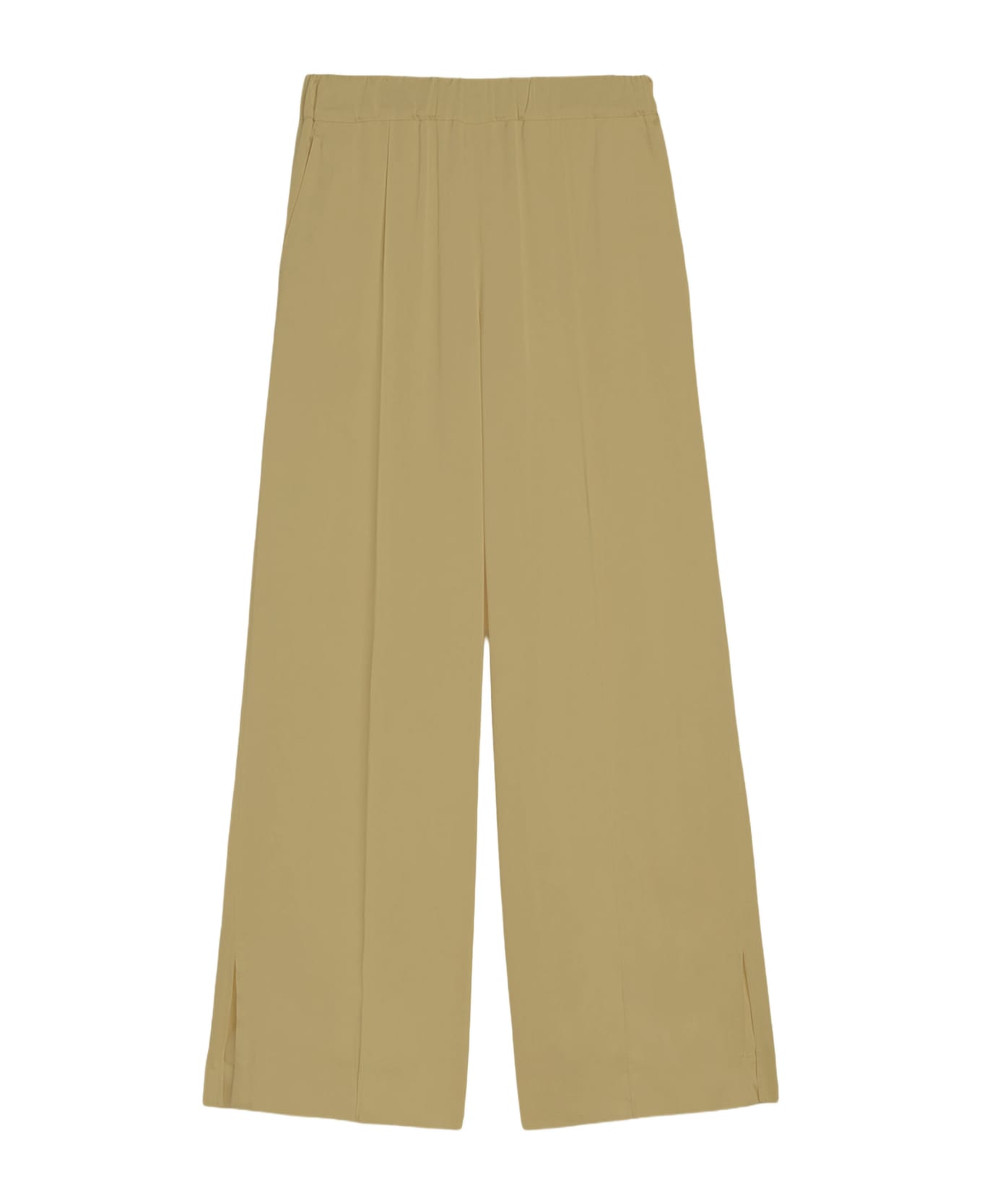 Jil Sander Cotton Trousers - Beige
