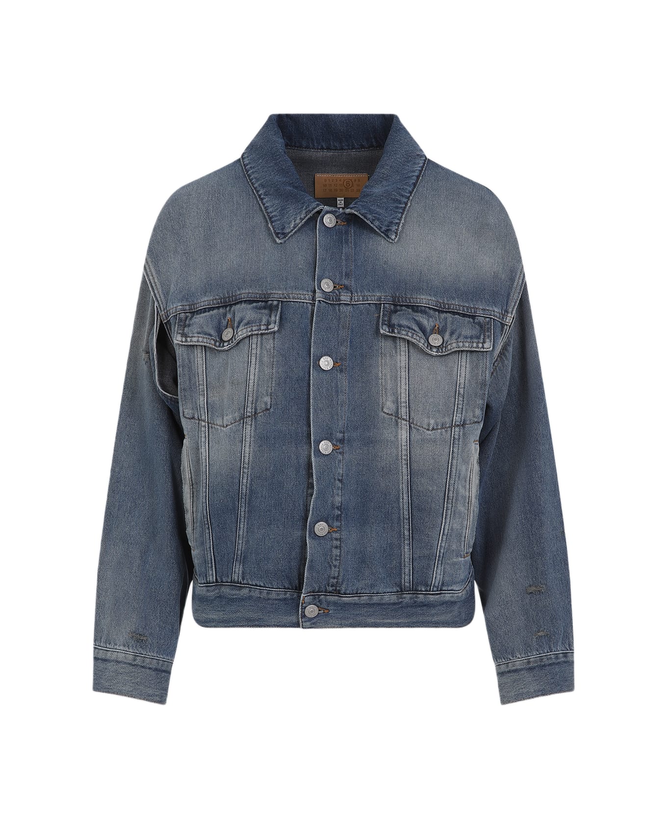 MM6 Maison Margiela Sportsjacket - Grey Blue
