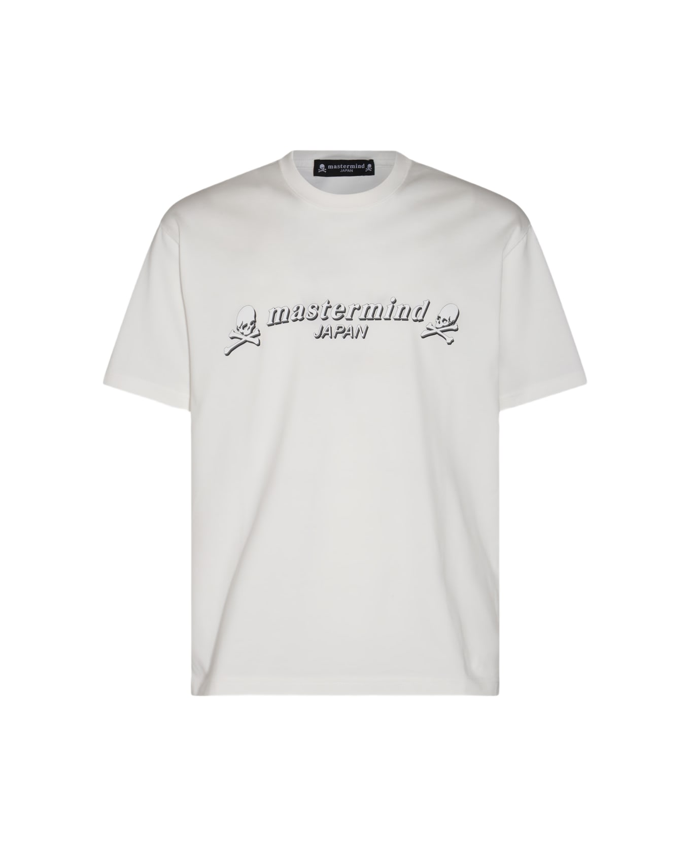 Mastermind Japan White And Black Cotton T-shirt - White