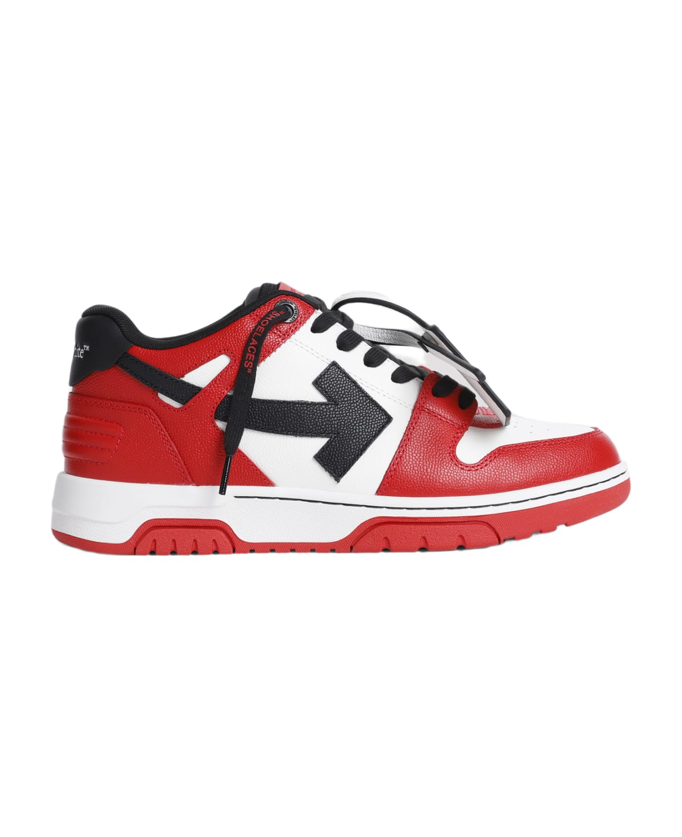 Off-White Out Of Office Sneakers - Red Black