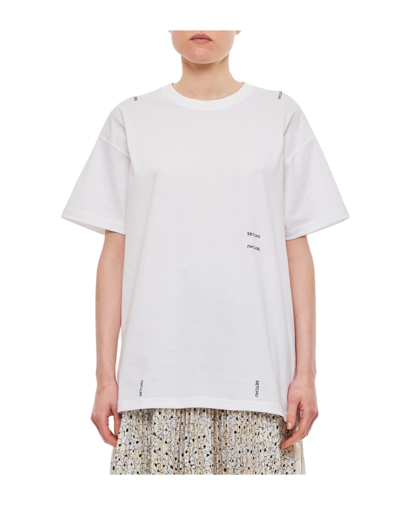 Setchu Origami T-shirt - White