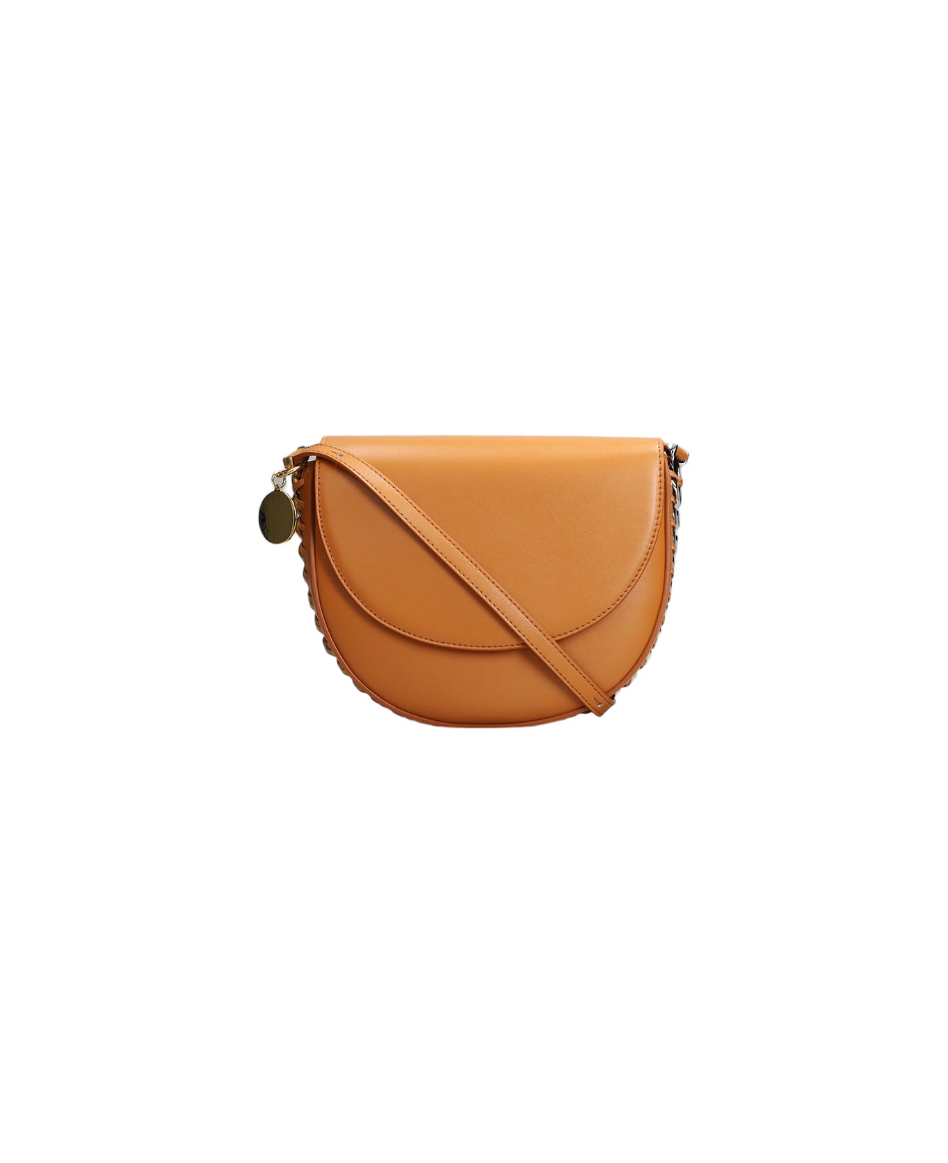 Stella McCartney Alter Mat Shoulder Bag In Orange Faux Leather - Cuoio トートバッグ