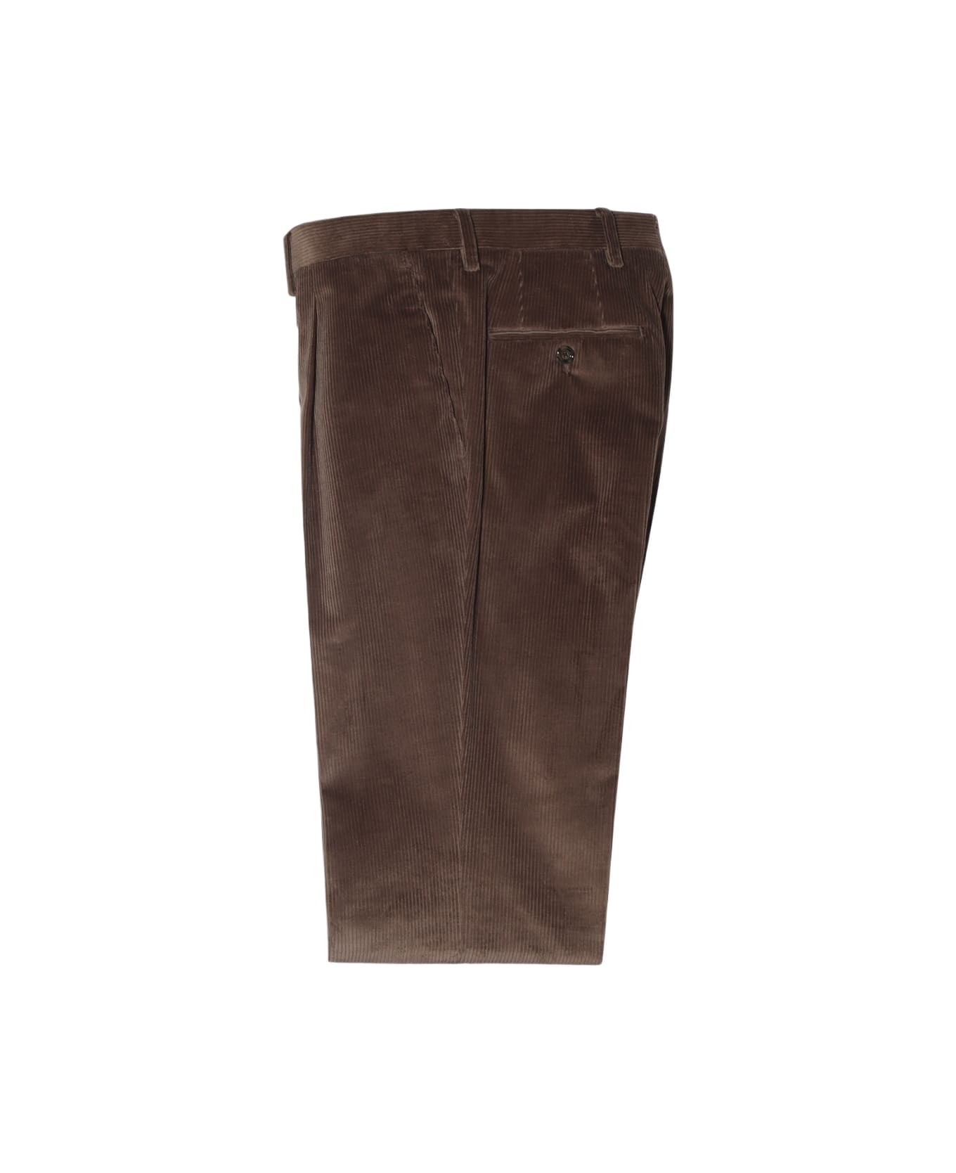 Lardini Brown Cotton Suit - Beige