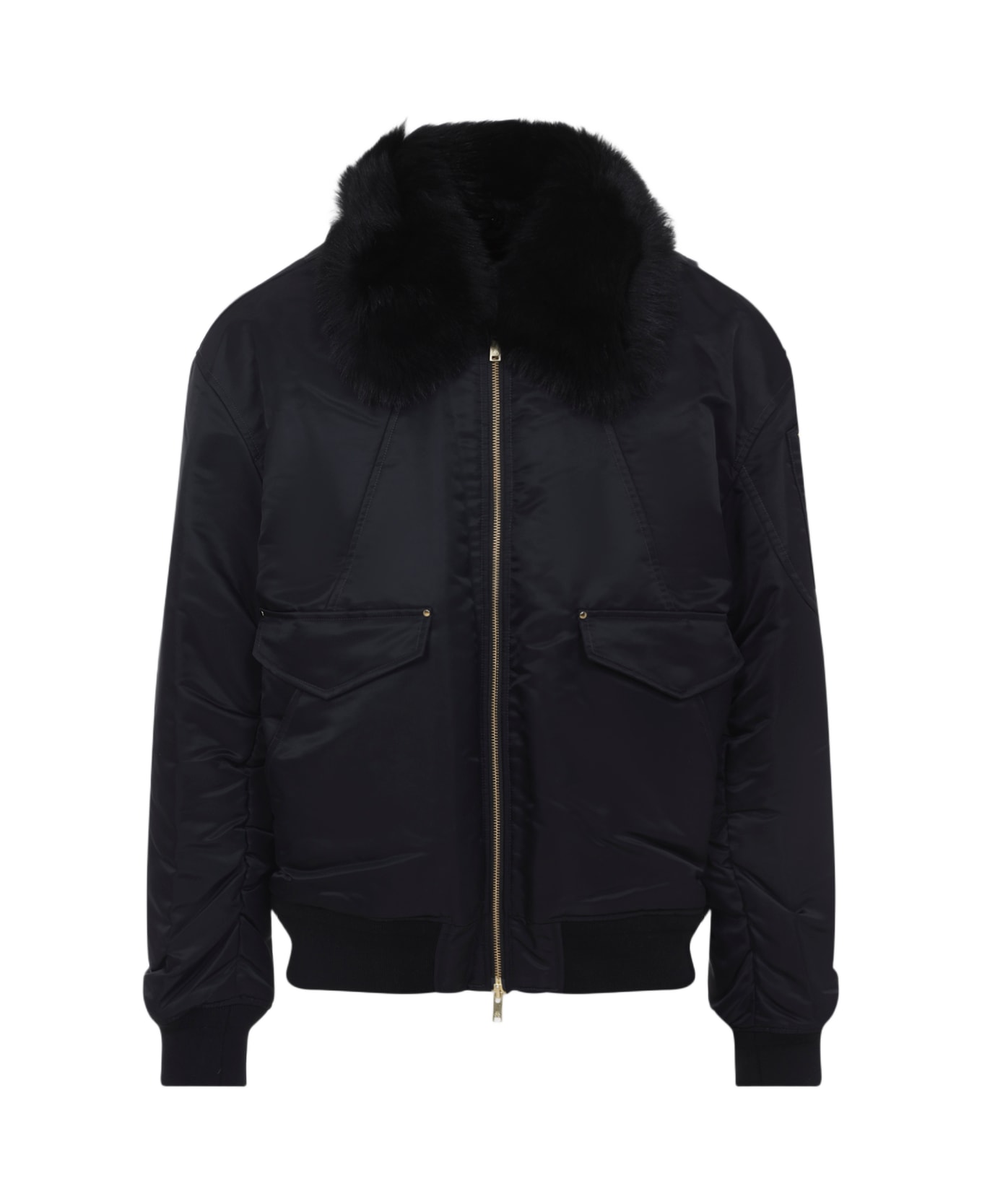 Moose Knuckles Lugo Gold Bomber - Blk W Blk