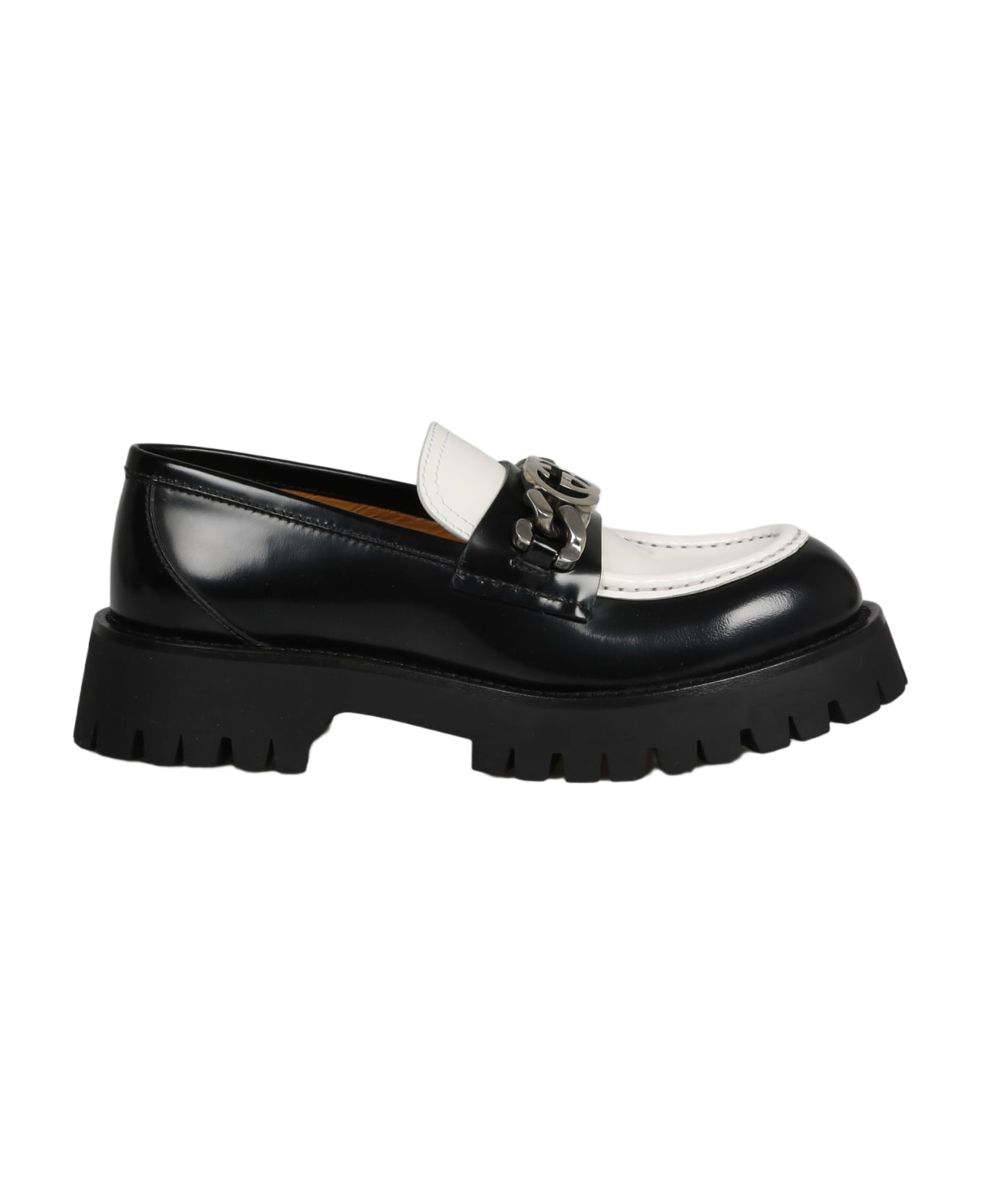 Gucci Interlocking G Chain Loafer - Black