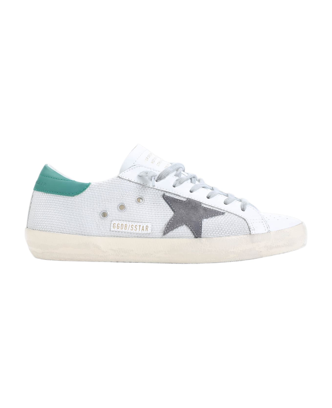 Golden Goose Superstar Sneakers - Light Silver White