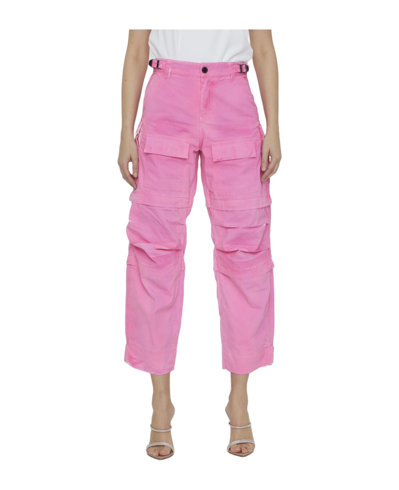 DARKPARK Julia Cargo Pants - PINK