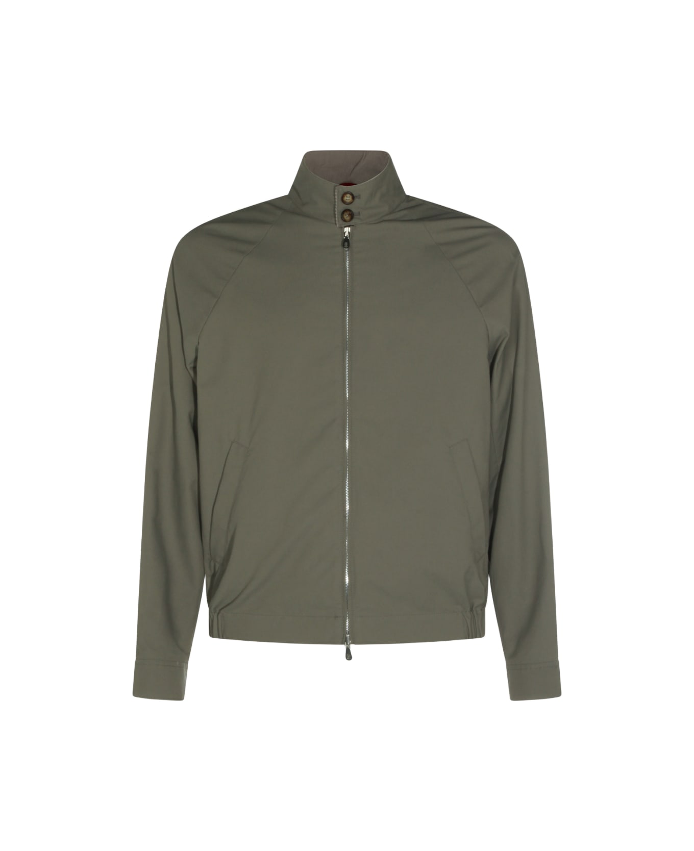 Brunello Cucinelli Green Cotton Casual Jacket