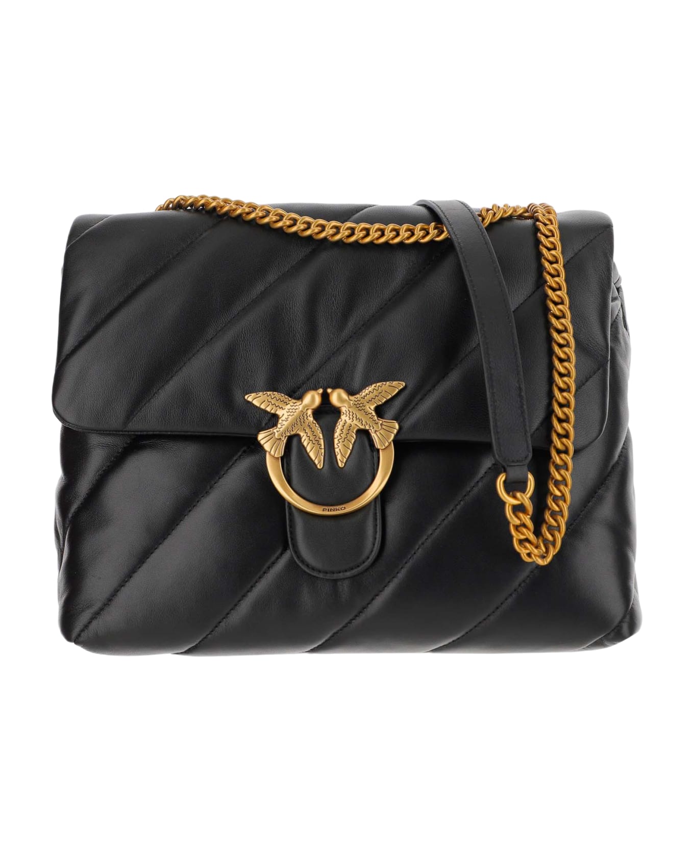 Pinko Love Big Puff Bag - Black