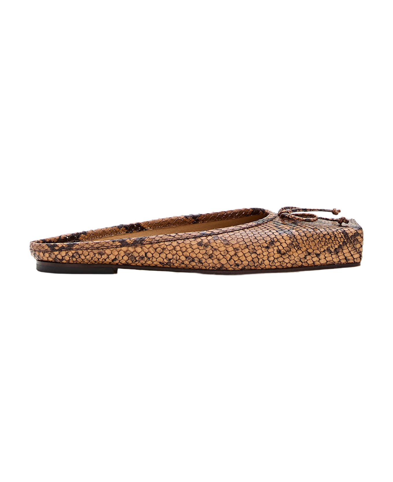 Jacquemus Les Mules Plates Sabot Ballet Flats - Brown