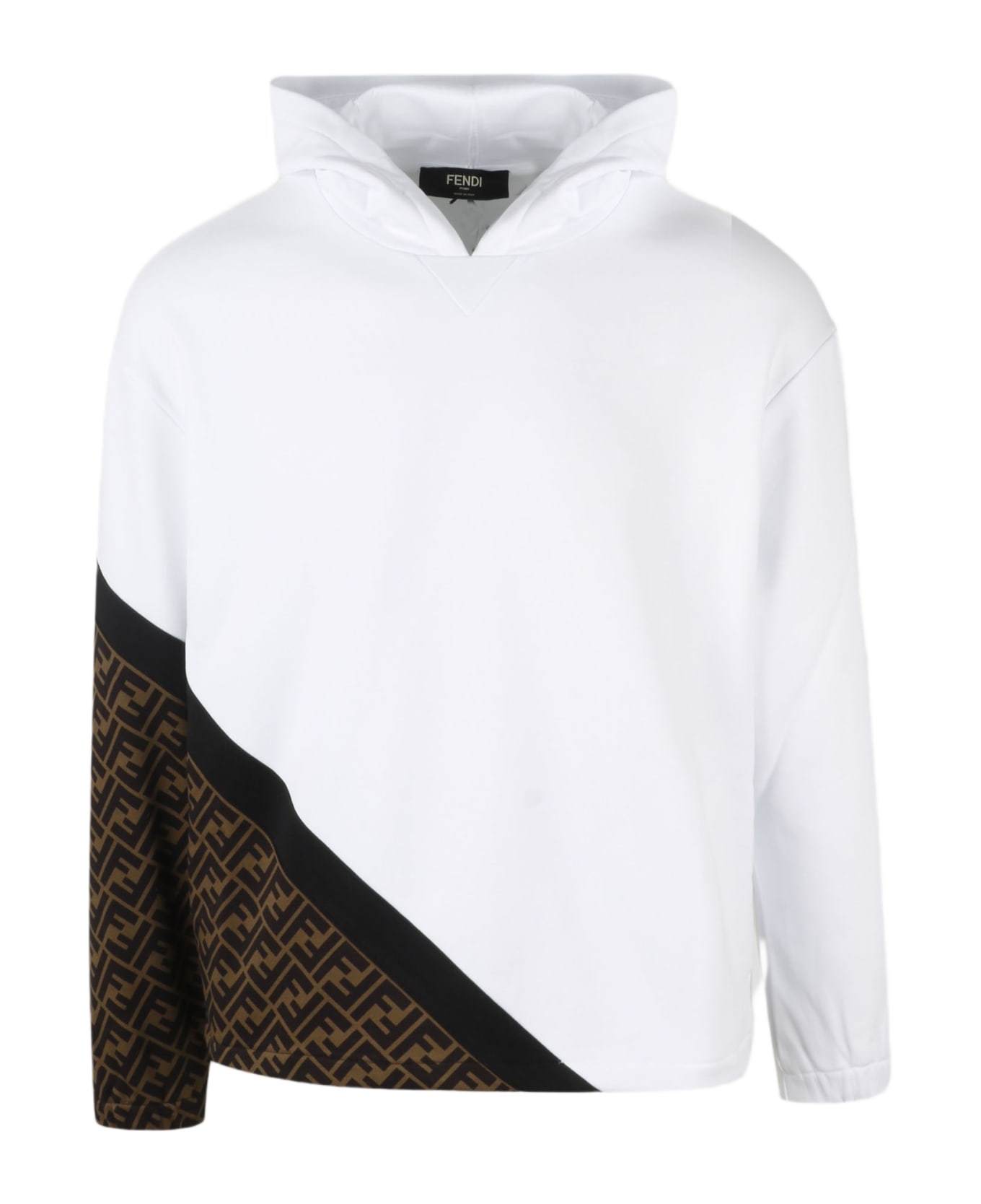 Fendi Jersey Sweatshirt - White フリース