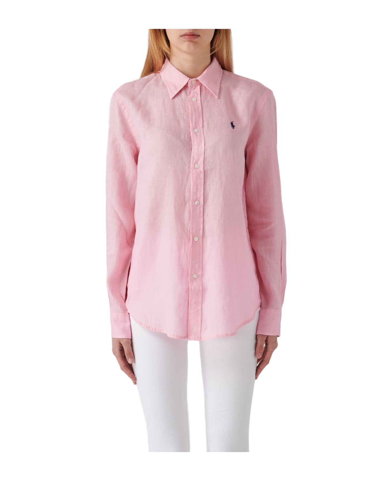 Polo Ralph Lauren Linen Shirt - ROSA