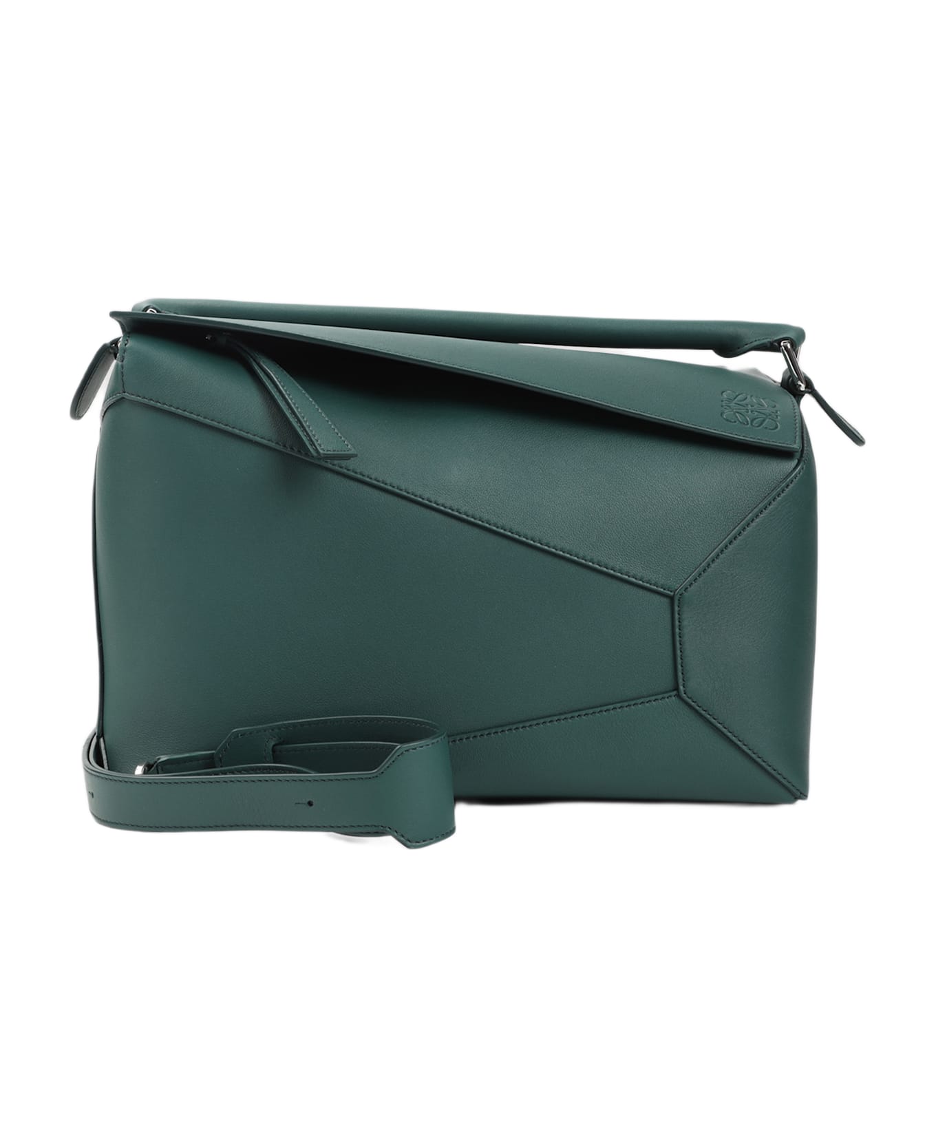 Loewe Puzzle Edge New Large Shoulder Bag - Evergreen