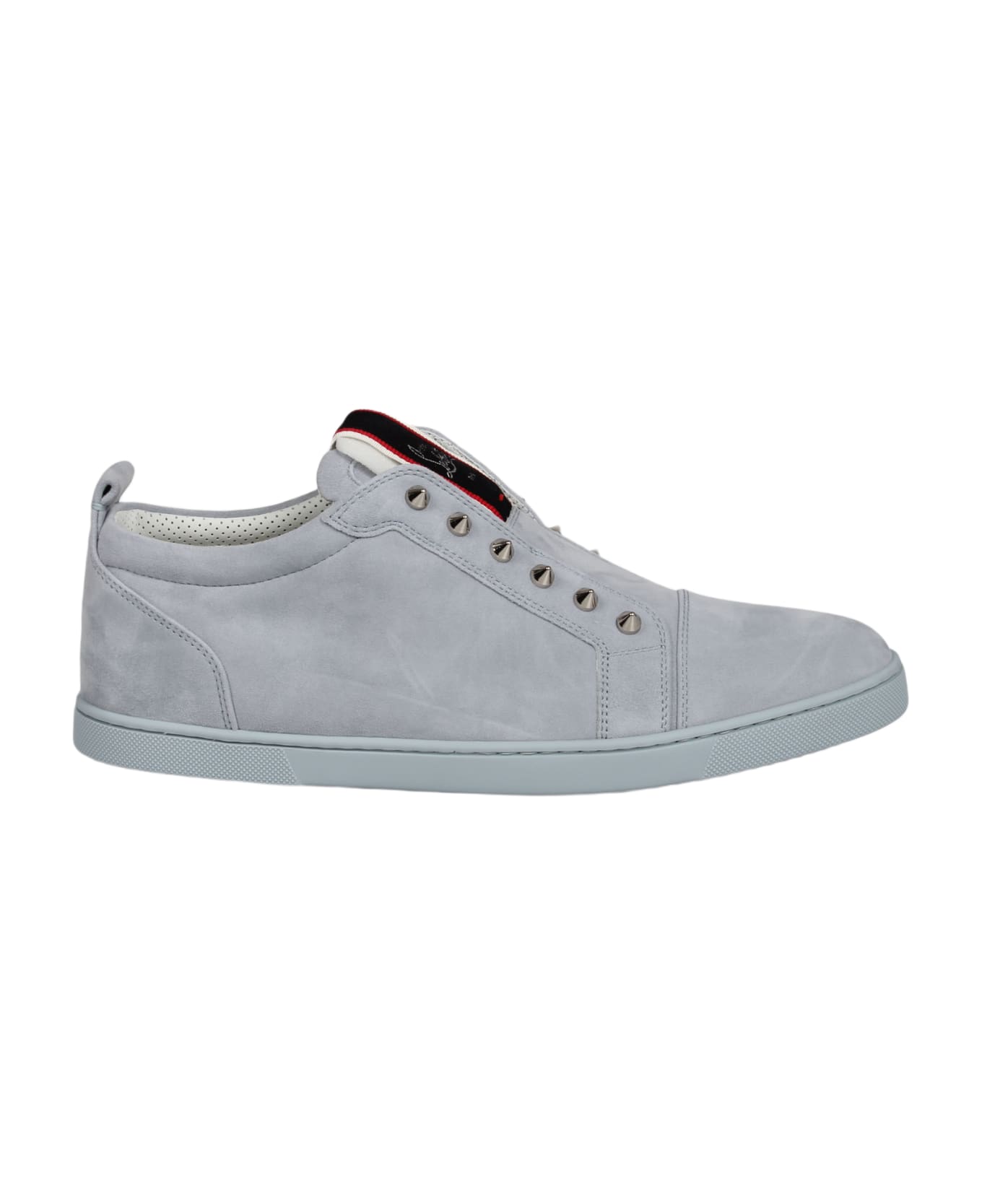 Christian Louboutin F.a.v Fique A Vontade Flat Sneakers - Blue