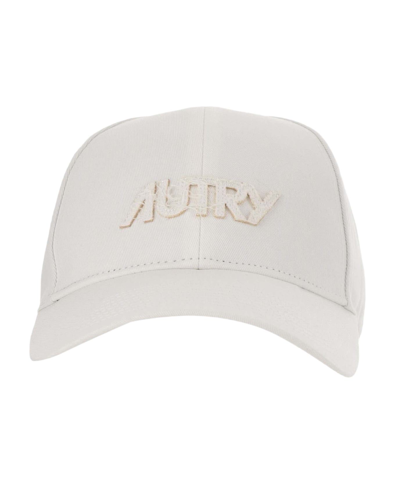 Autry Baseball Cap With Logo - White
