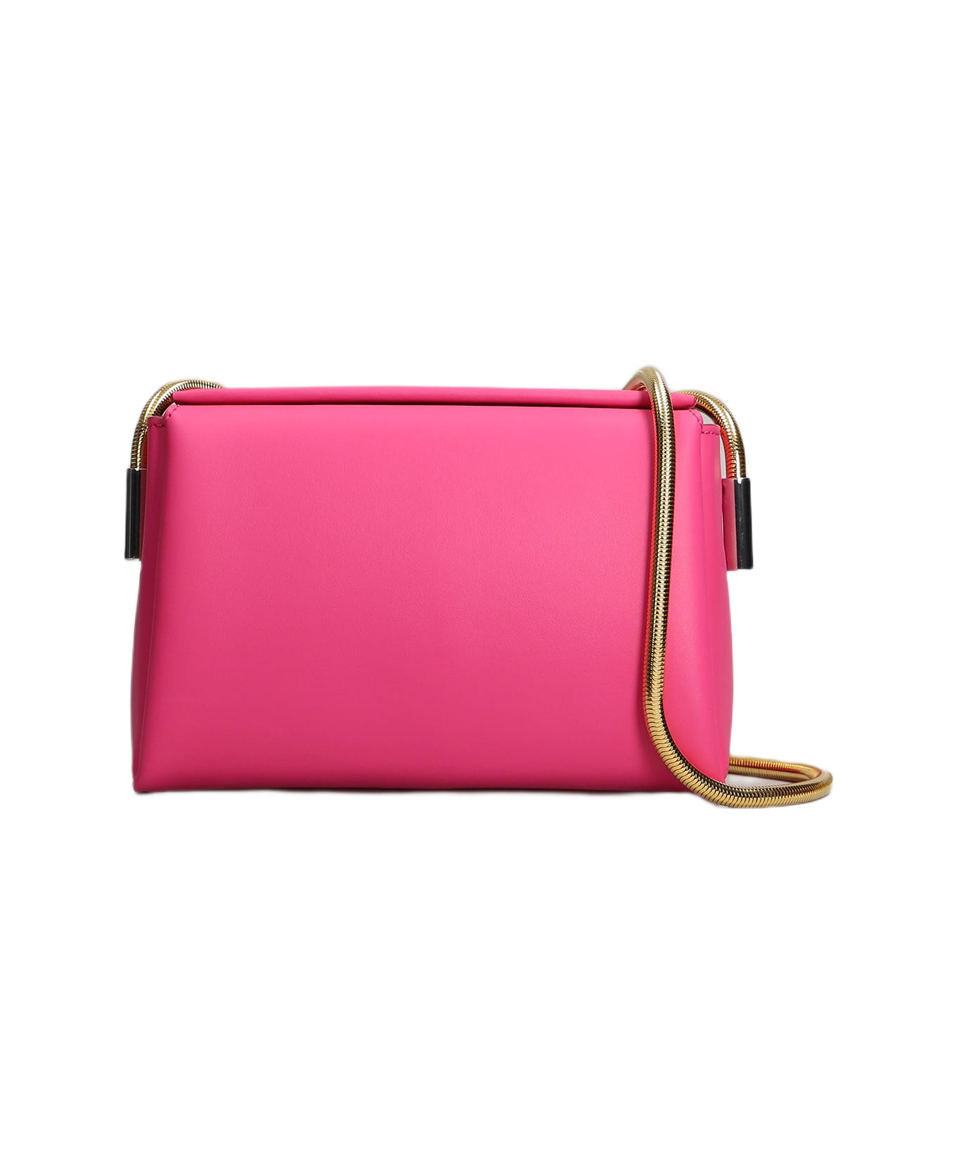 Marni Shoulder Bag In Fuxia Leather - fuxia