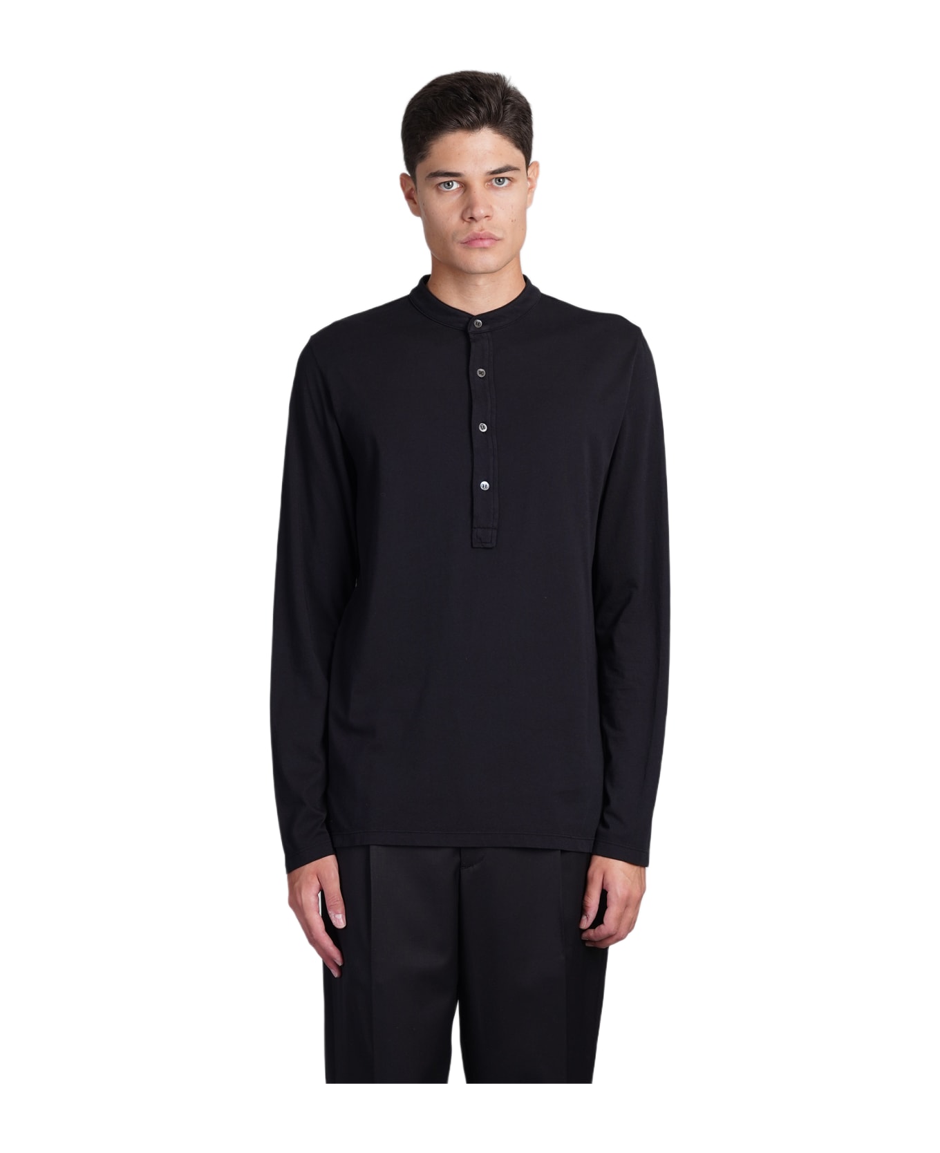 Barena Dabon T-shirt In Black Cotton - black
