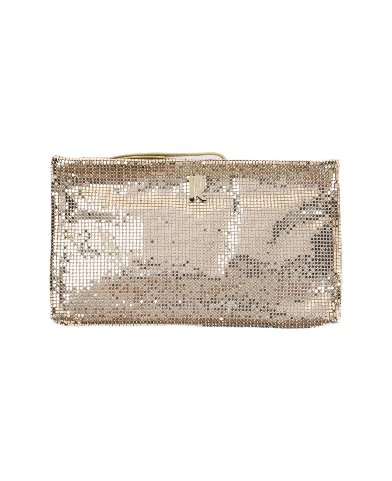 Paco Rabanne Pochette Handbag - Gold