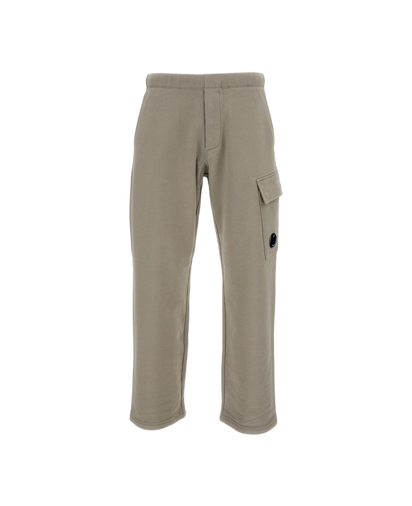 C.P. Company Diagonal Raised Fleece Sweatpants - Brown