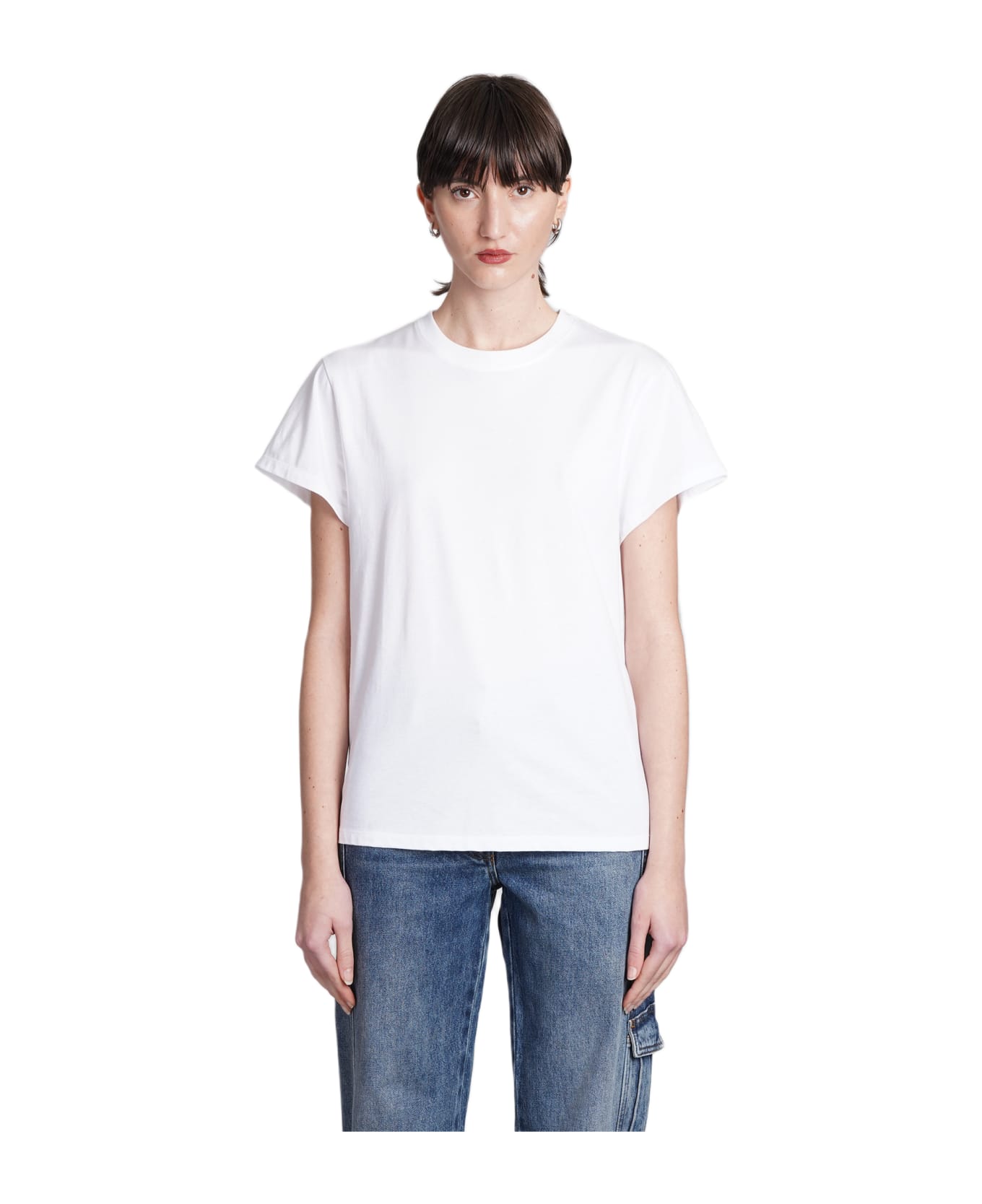 IRO Tabitha T-shirt In White Cotton - white