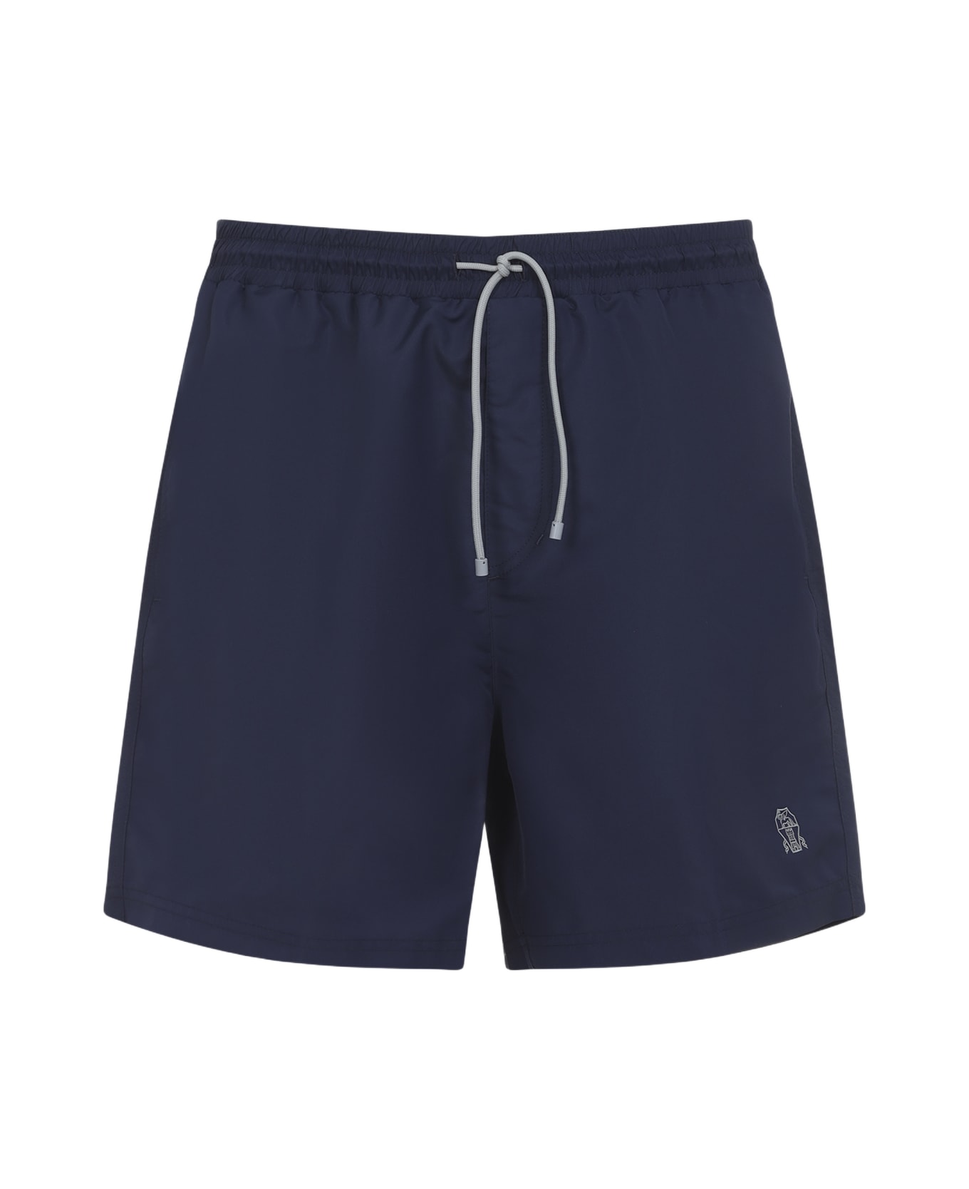 Brunello Cucinelli Polyester Swim Shorts - Navy